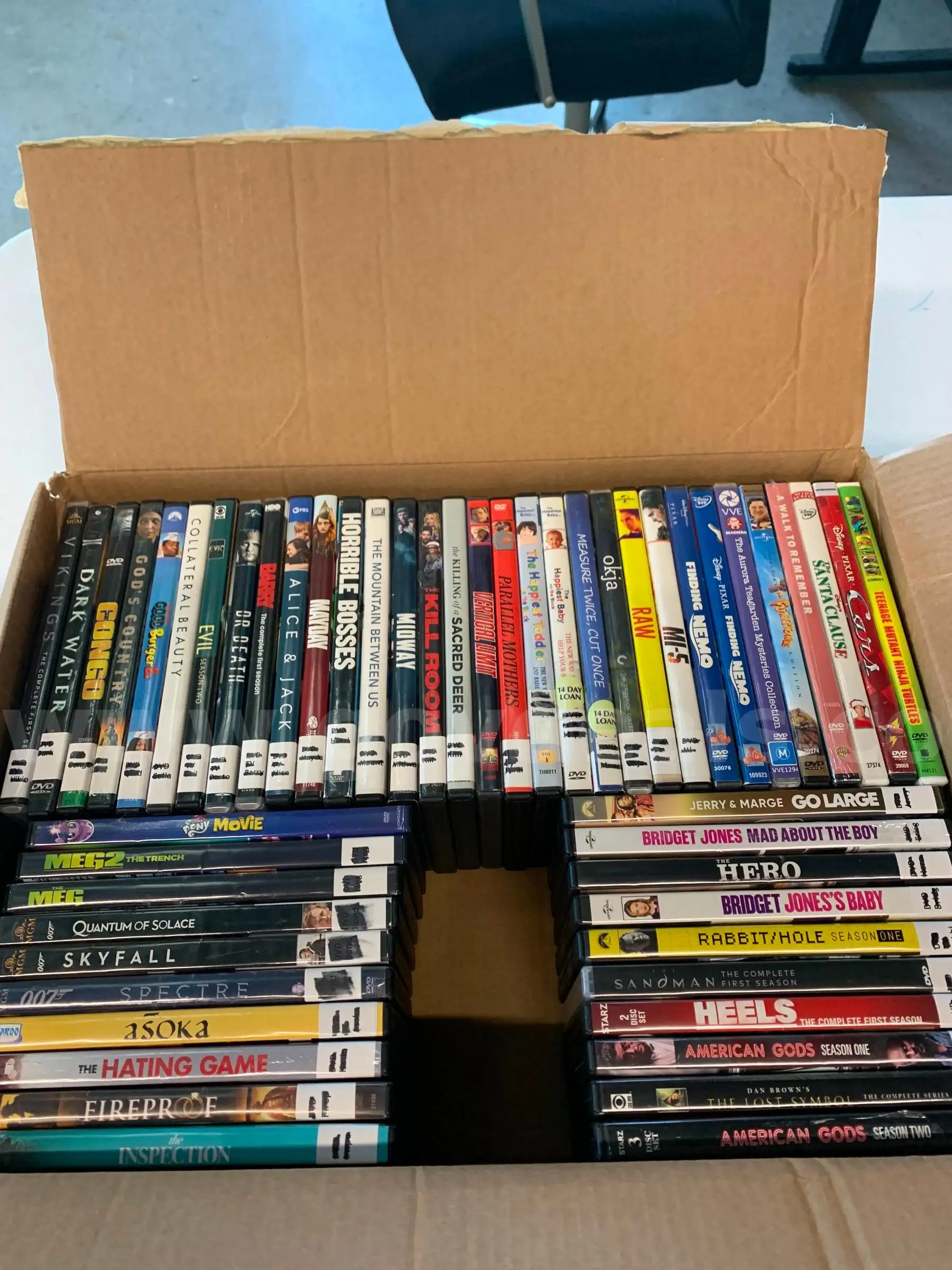 DVDs and Audio Books