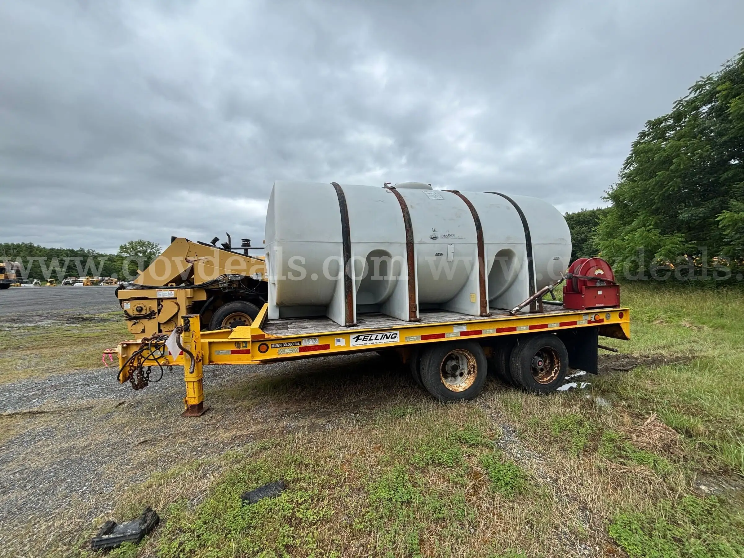 2011 Felling FT3020 Equipment Trailer with Anti-Icing System
