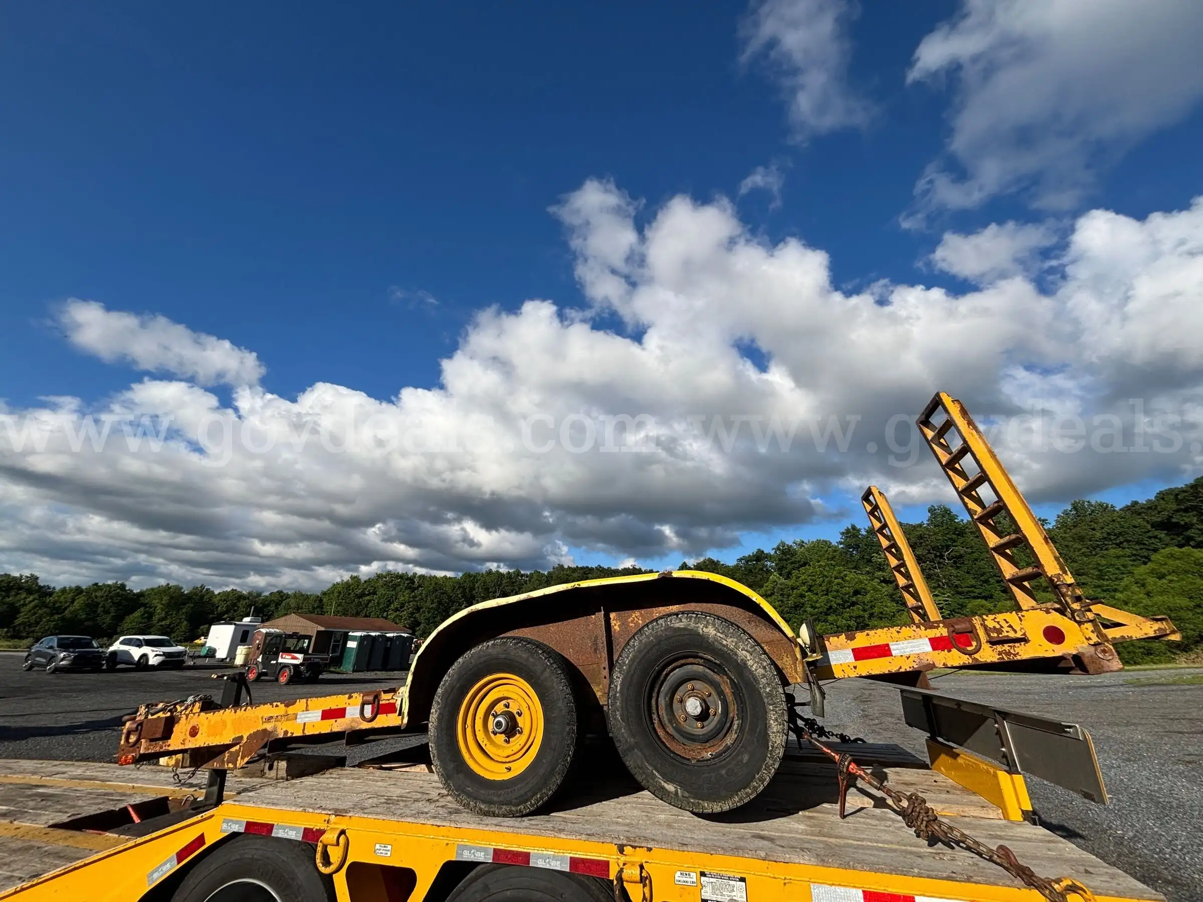 1990 Cronkhite Flatbed Trailer