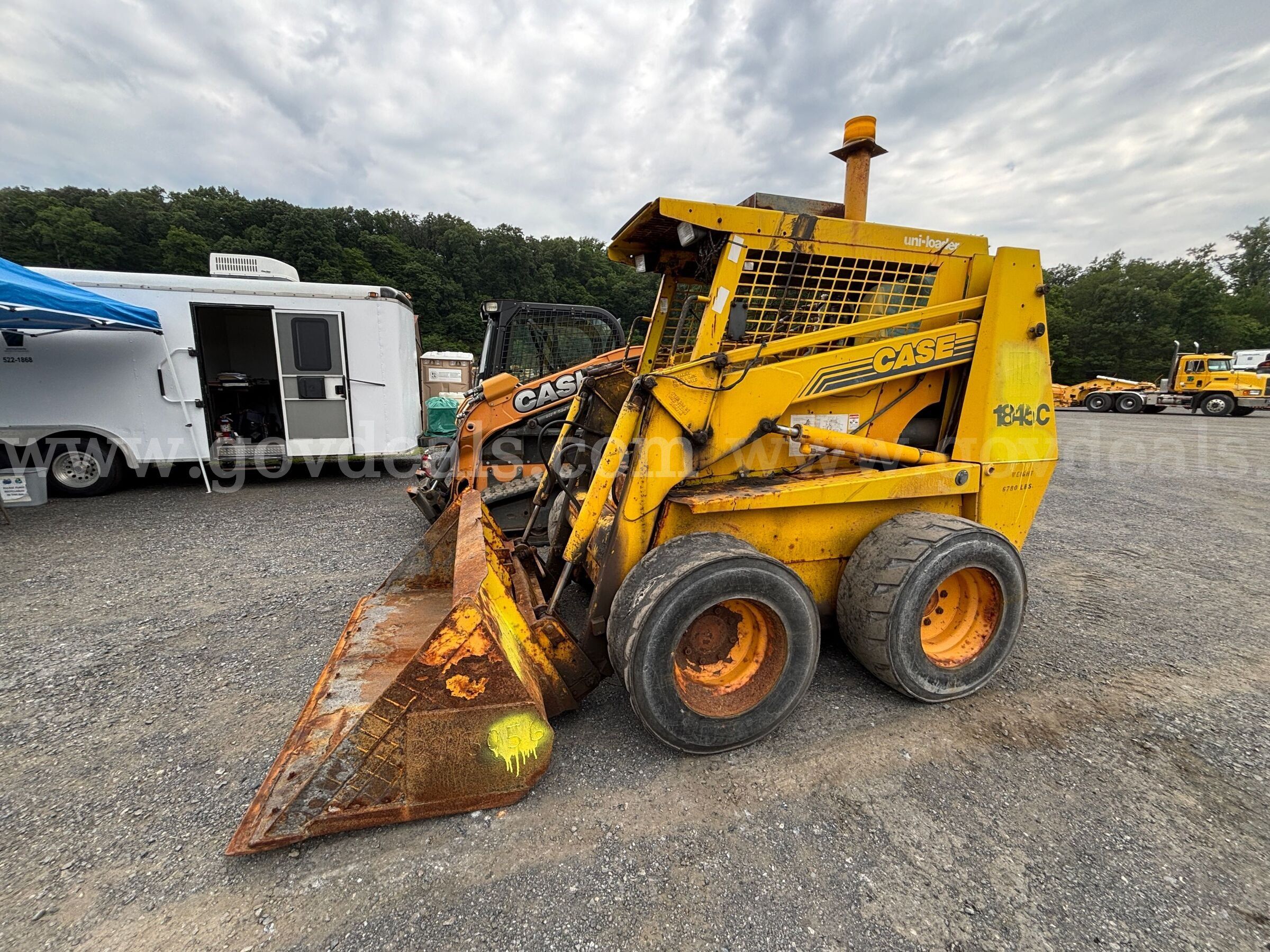 1995 CASE 1845C Skid Steer