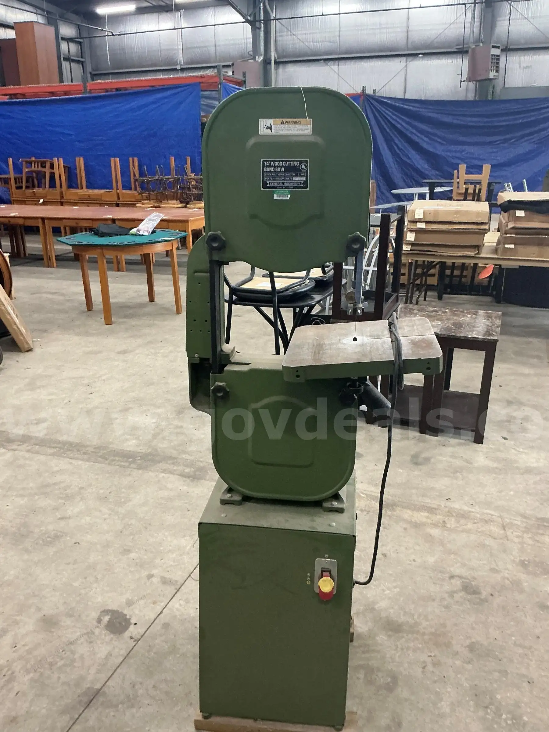 14 Wood Cutting Band Saw - Floor Model
