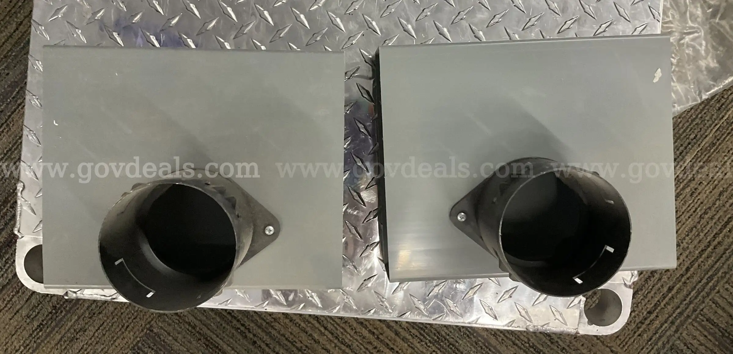 7-Piece Molded Line Hide Duct Cover Fitting Lot (8 Size) - Outlets Corners & Couplings