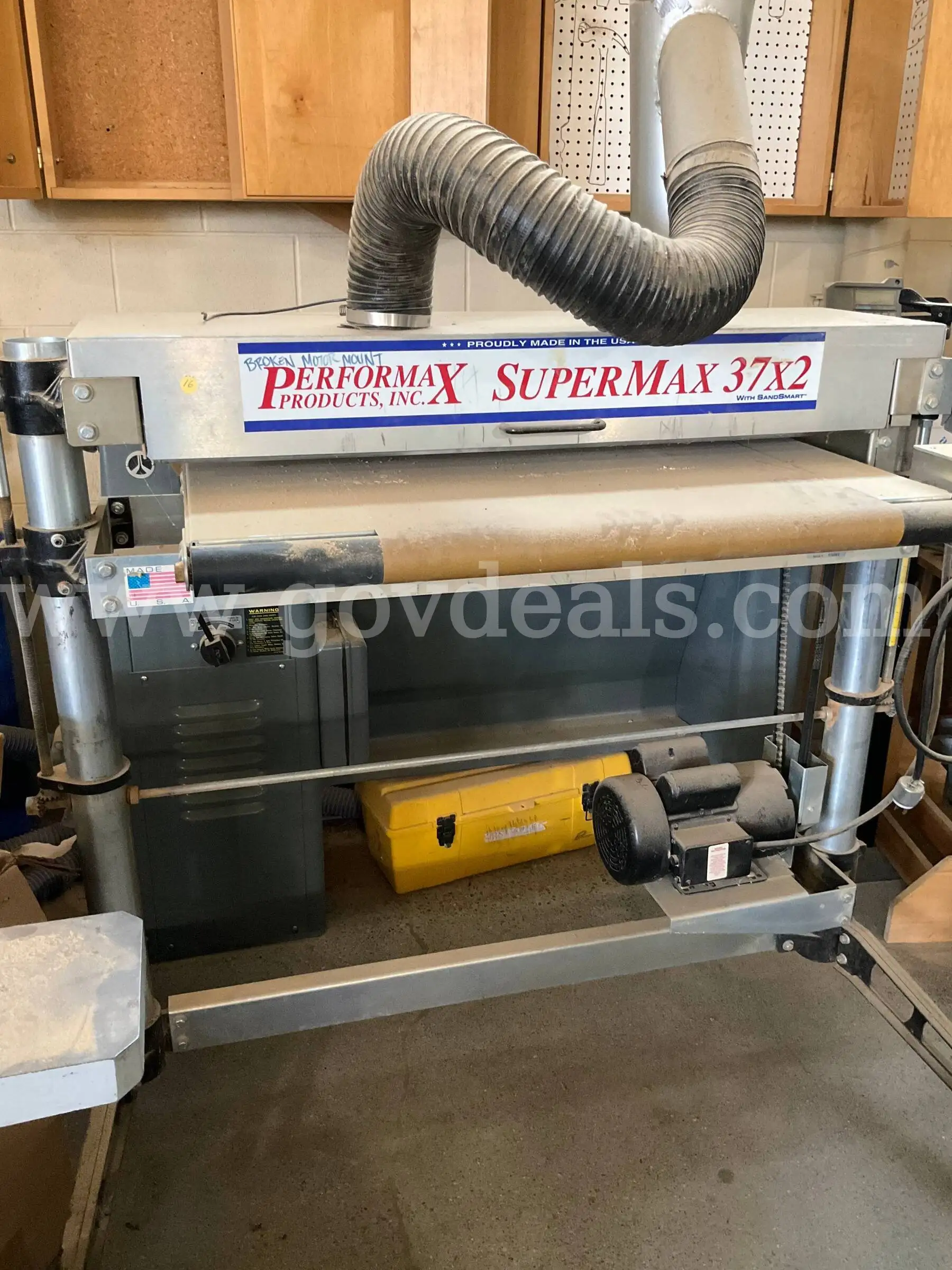 Performax SuperMax 37x2 Dual-Drum Sander w SandSmart & ProScale Readout - Repair Parts