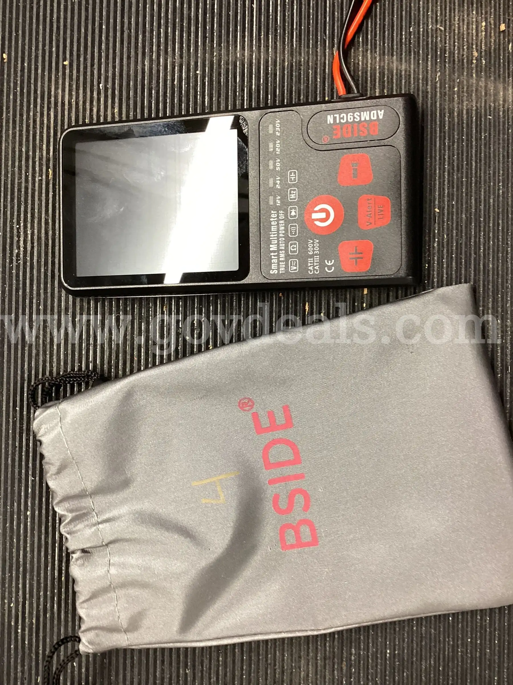 BSIDE ADMS9CLN Smart Digital Multimeter - Ultra-Thin Auto-Ranging Tester (As-Is Untested)
