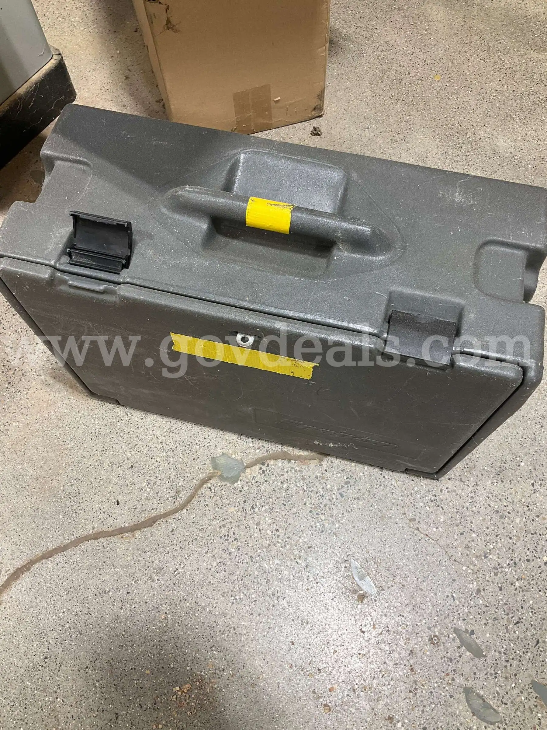 Portable 4-Drawer Metal & Molded Poly Toolbox with Hand Tools