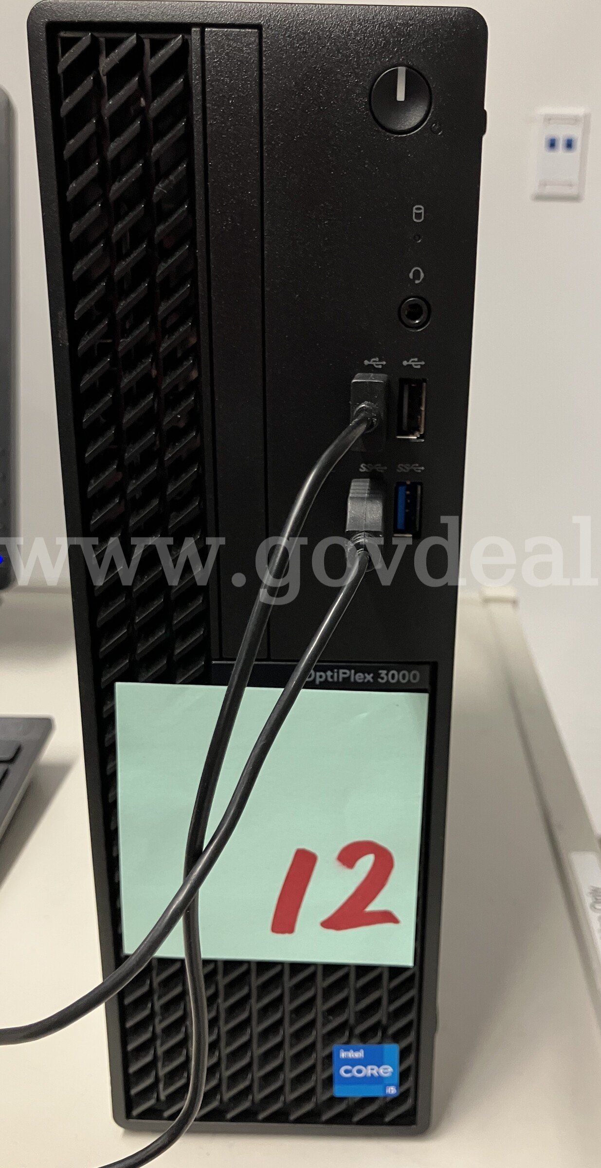 Dell OptiPlex 3000 SFF Desktop - Intel i5-12500 12th Gen 16GB RAM 256GB SSD No OS DESKTOP ONLY