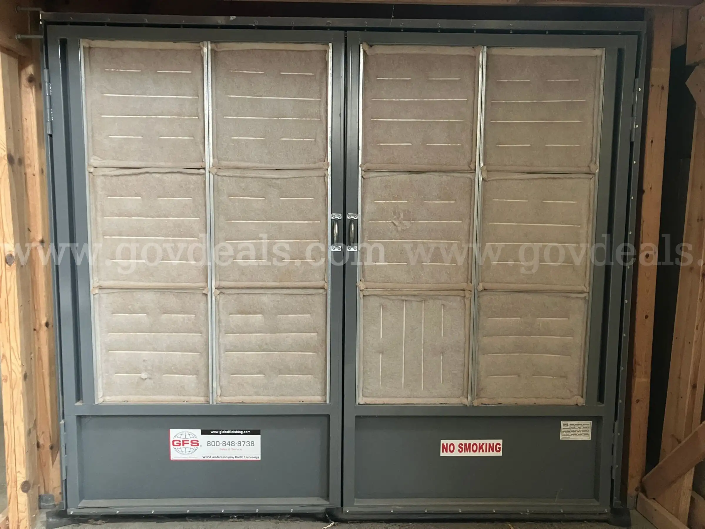 Global Finishing Solutions (GFS) Industrial Spray Booth Model IPDF-0807-G (2013)