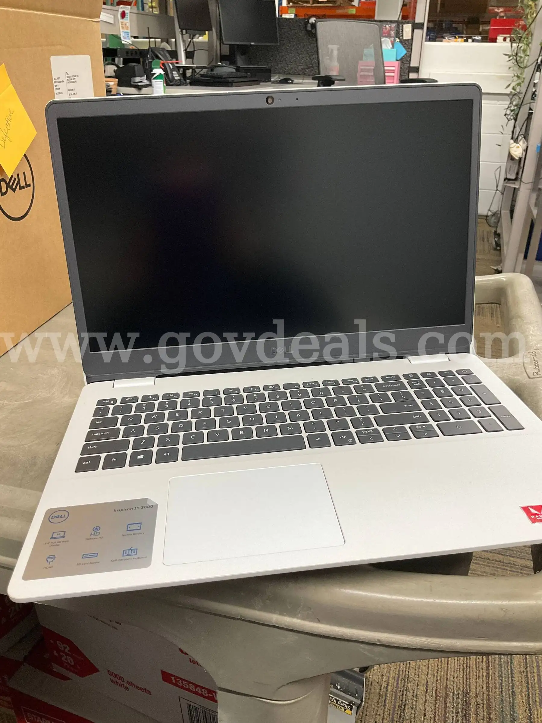 Dell Inspiron 15 3000 (3505) Laptop AS-IS For Parts or Repair (Also missing charger)