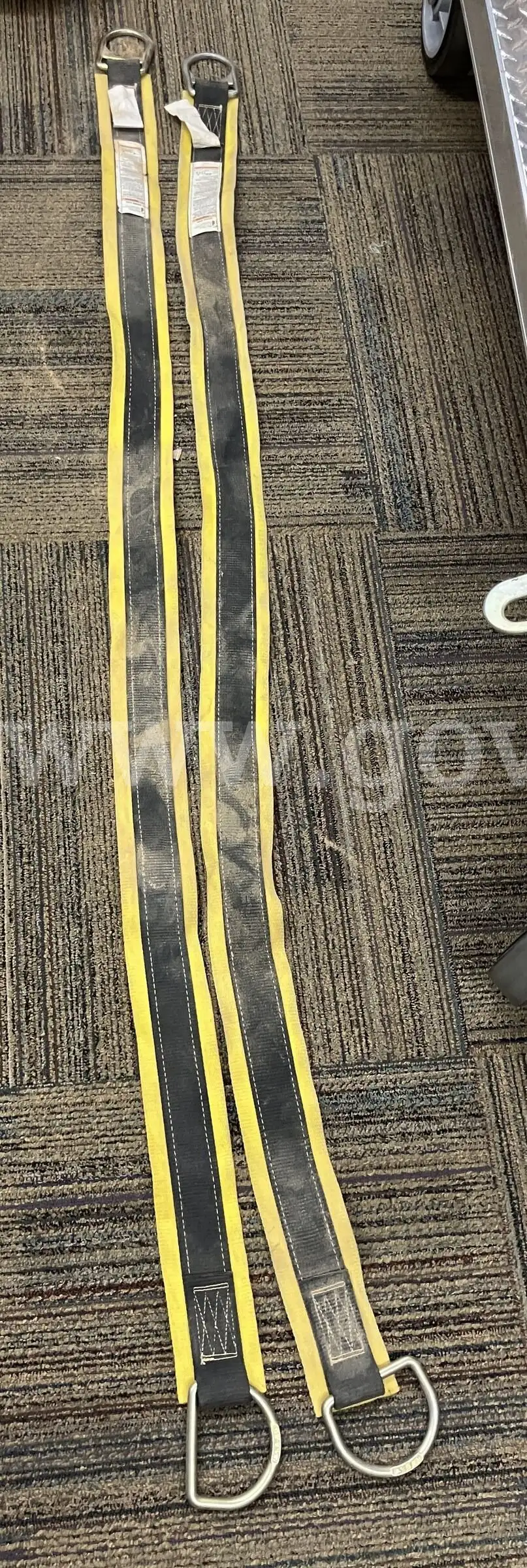 Pair of FallTech 7372 6ft Web Pass-Through Anchor Slings Fall Protection