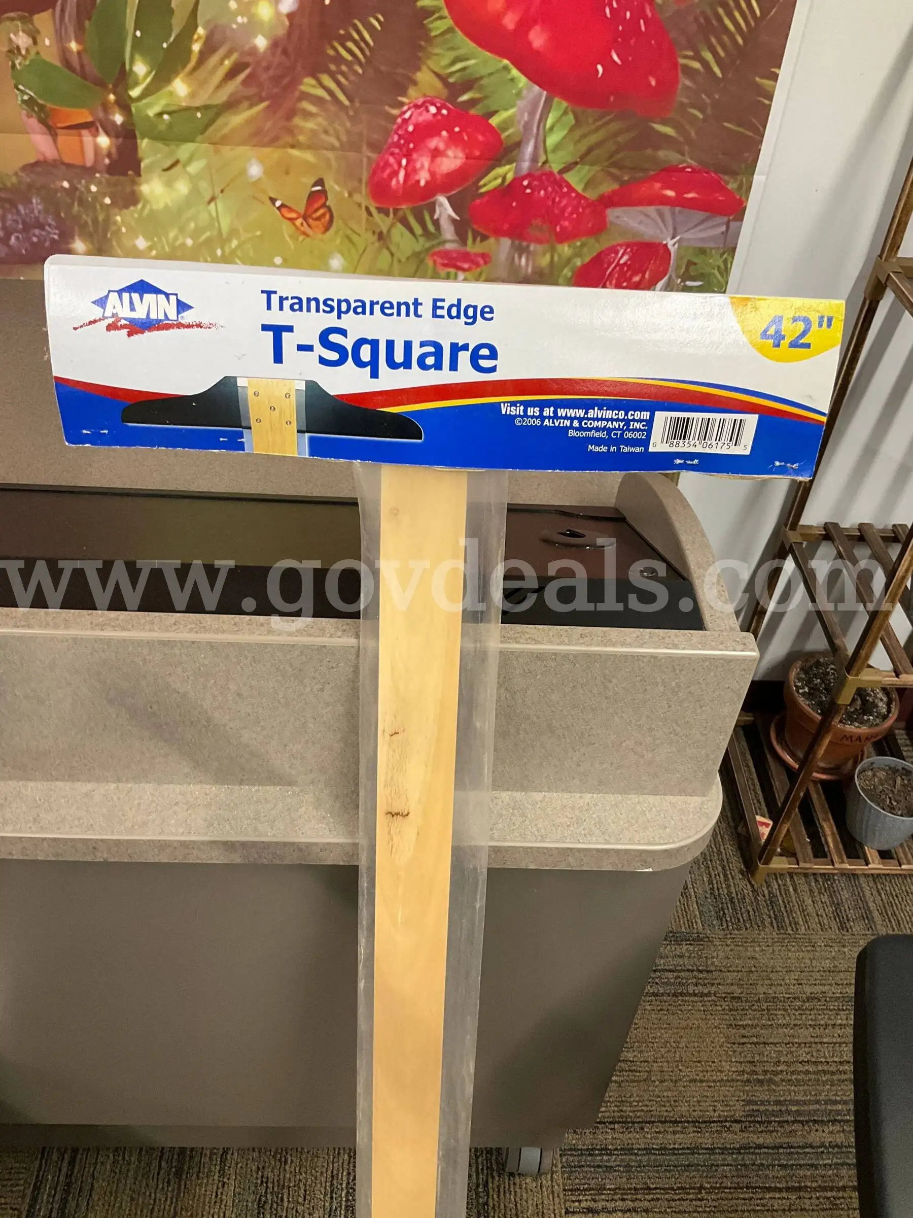 Alvin 42 Transparent Edge Hardwood T-Square Set of 3 (Model C42)