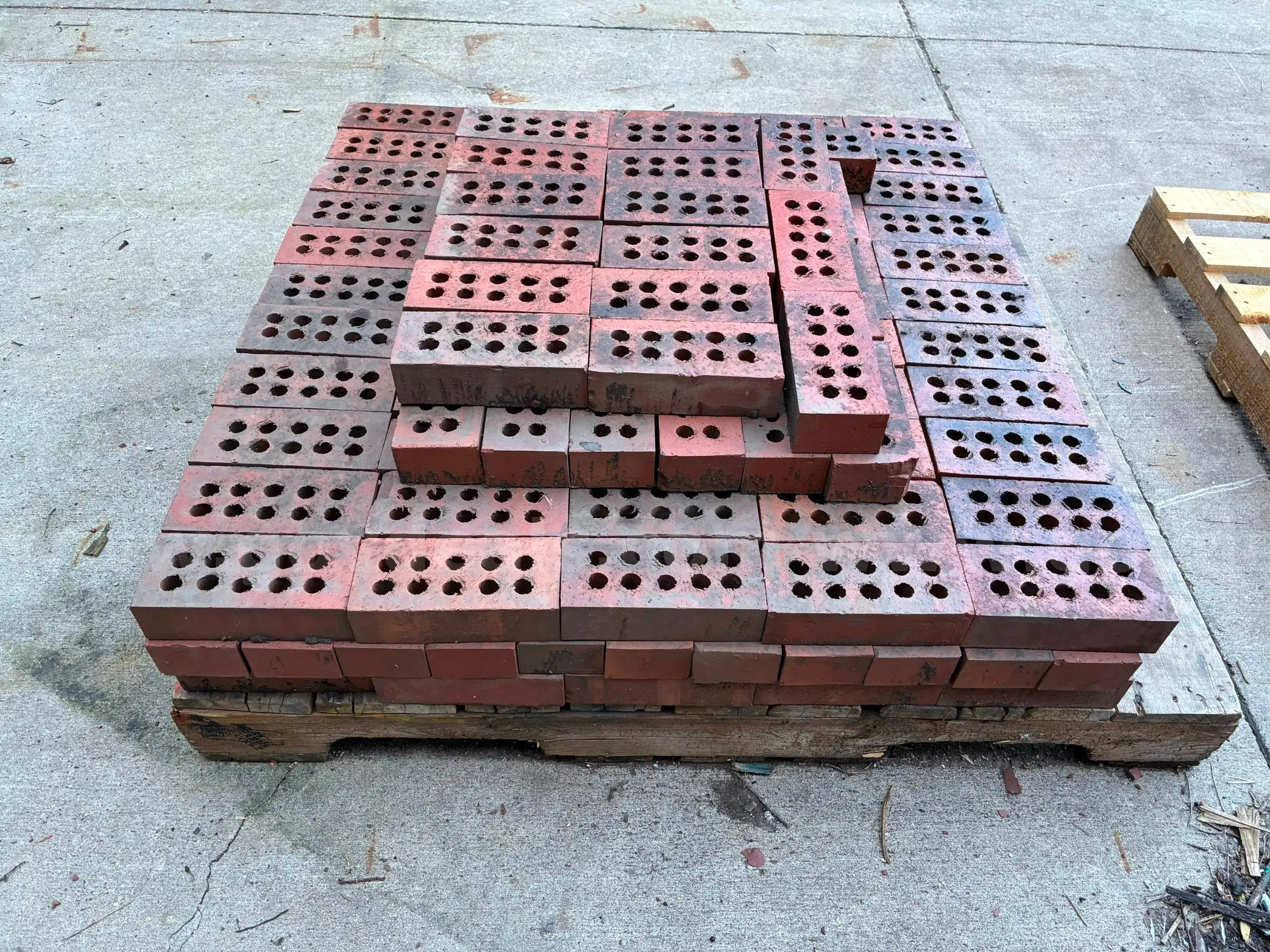Terracotta Red 10 Hole Bricks
