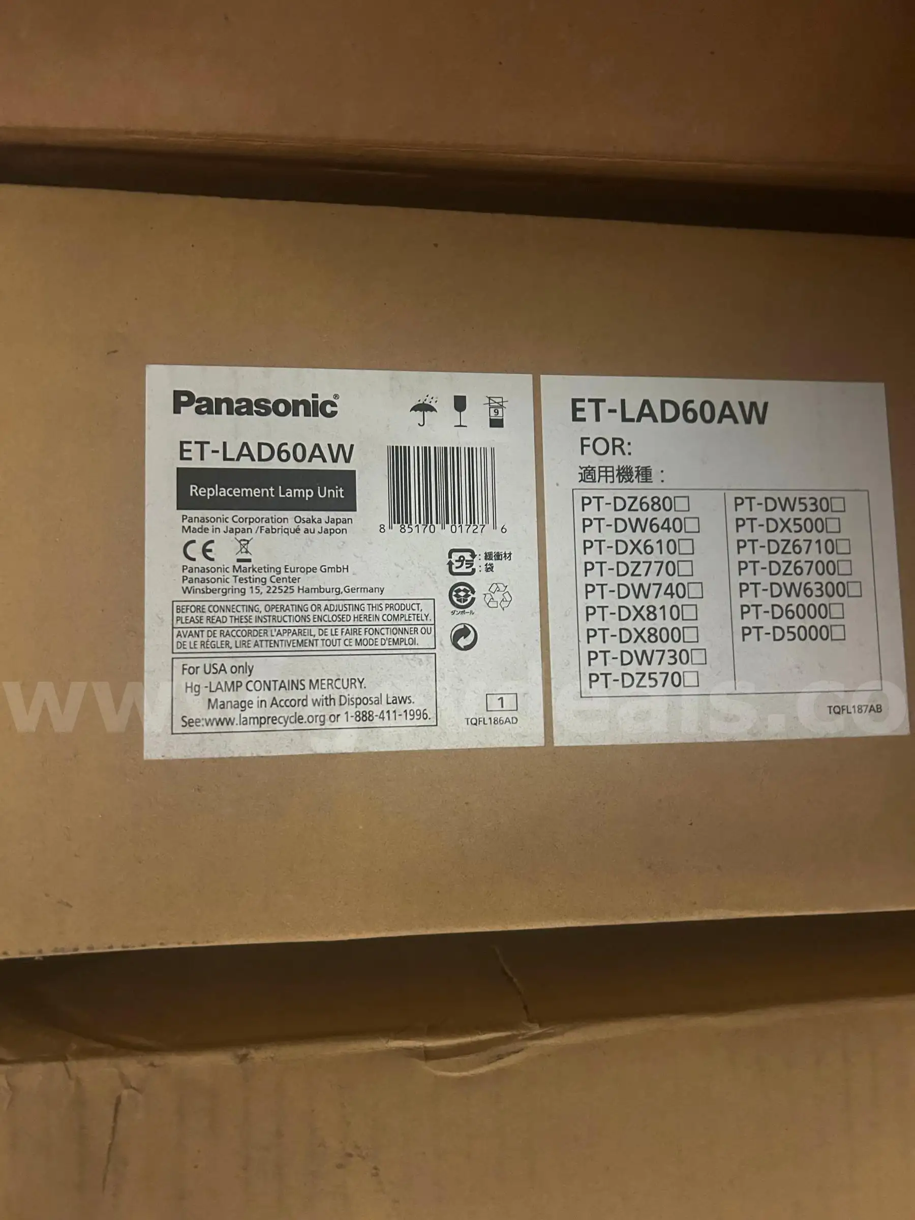 Panasonic ET-LAD60AW