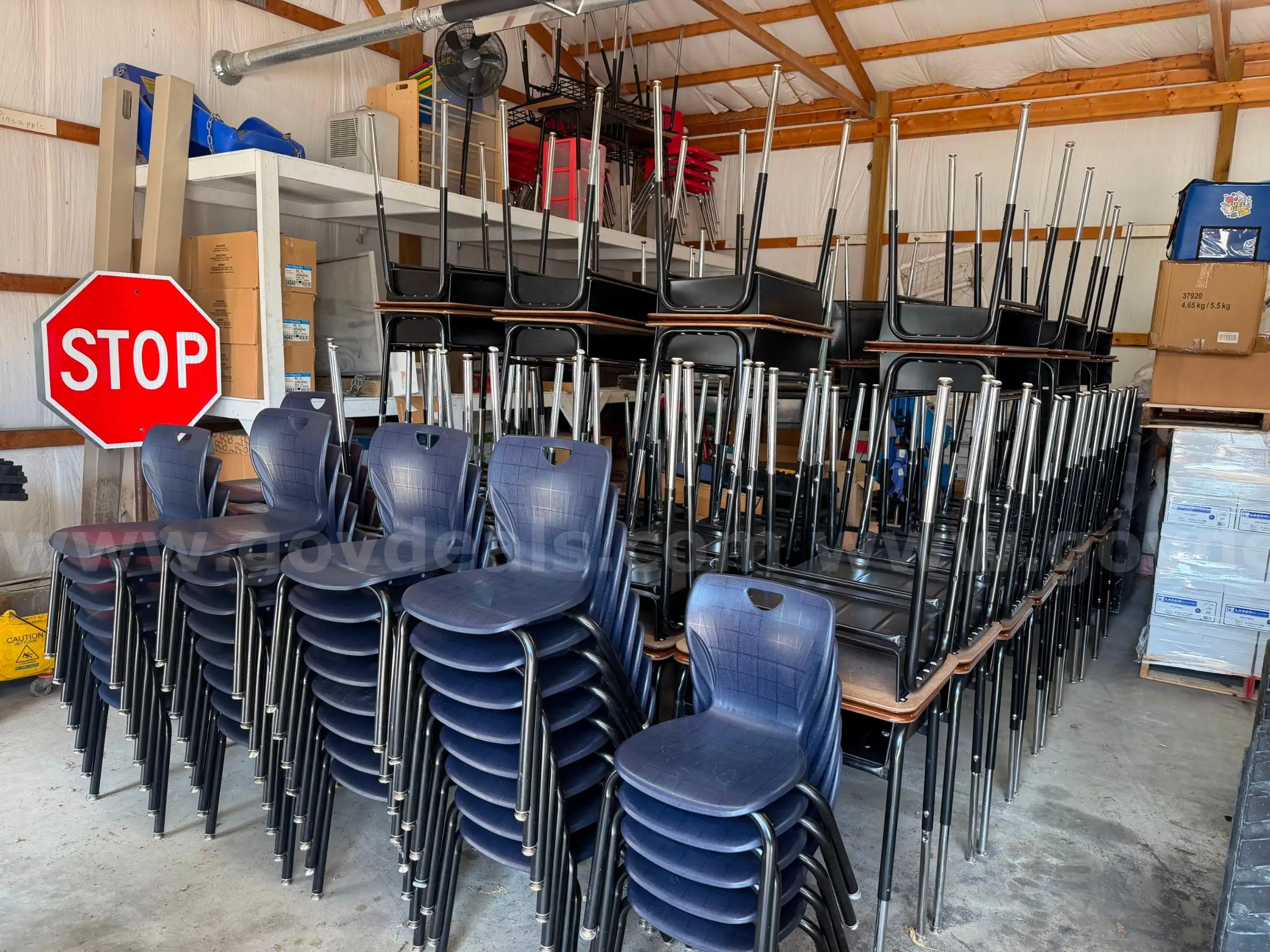 Student Desk & Chair (Set of 120)