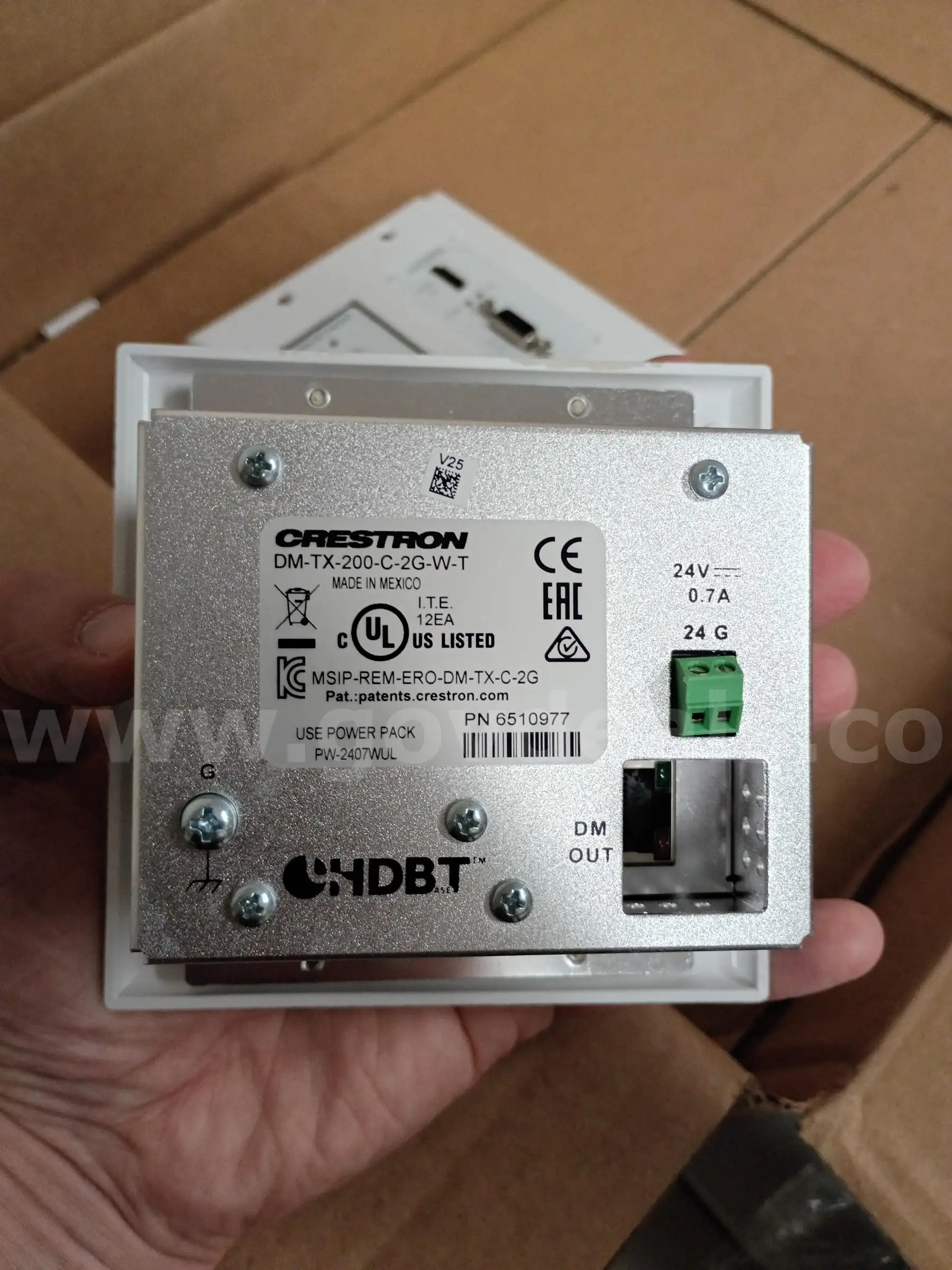 Crestron Wall Media Inputs