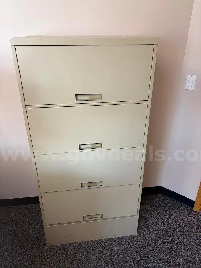 4-drawer file cabinet