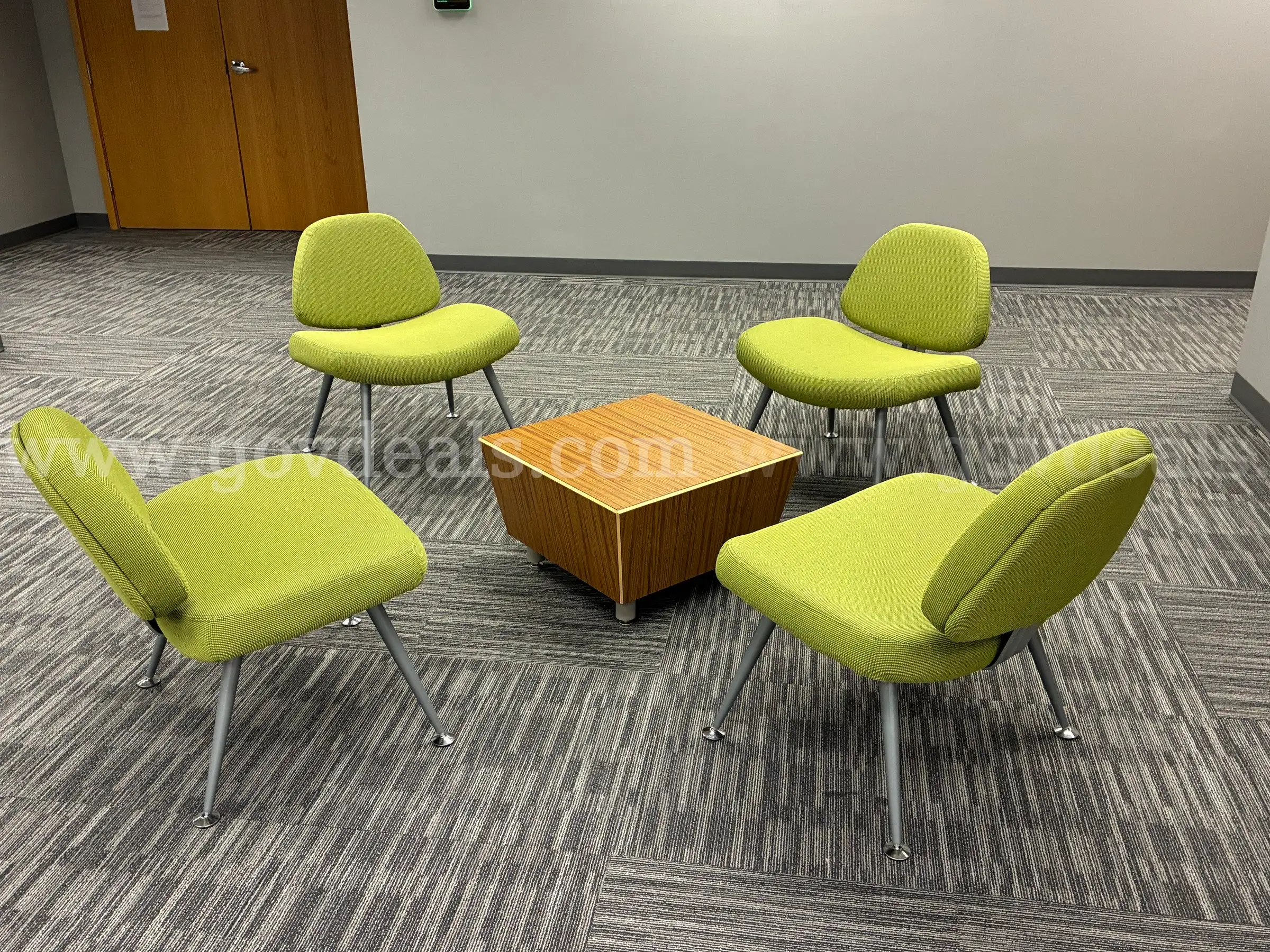 office reception seating filing cabinets table desk chair