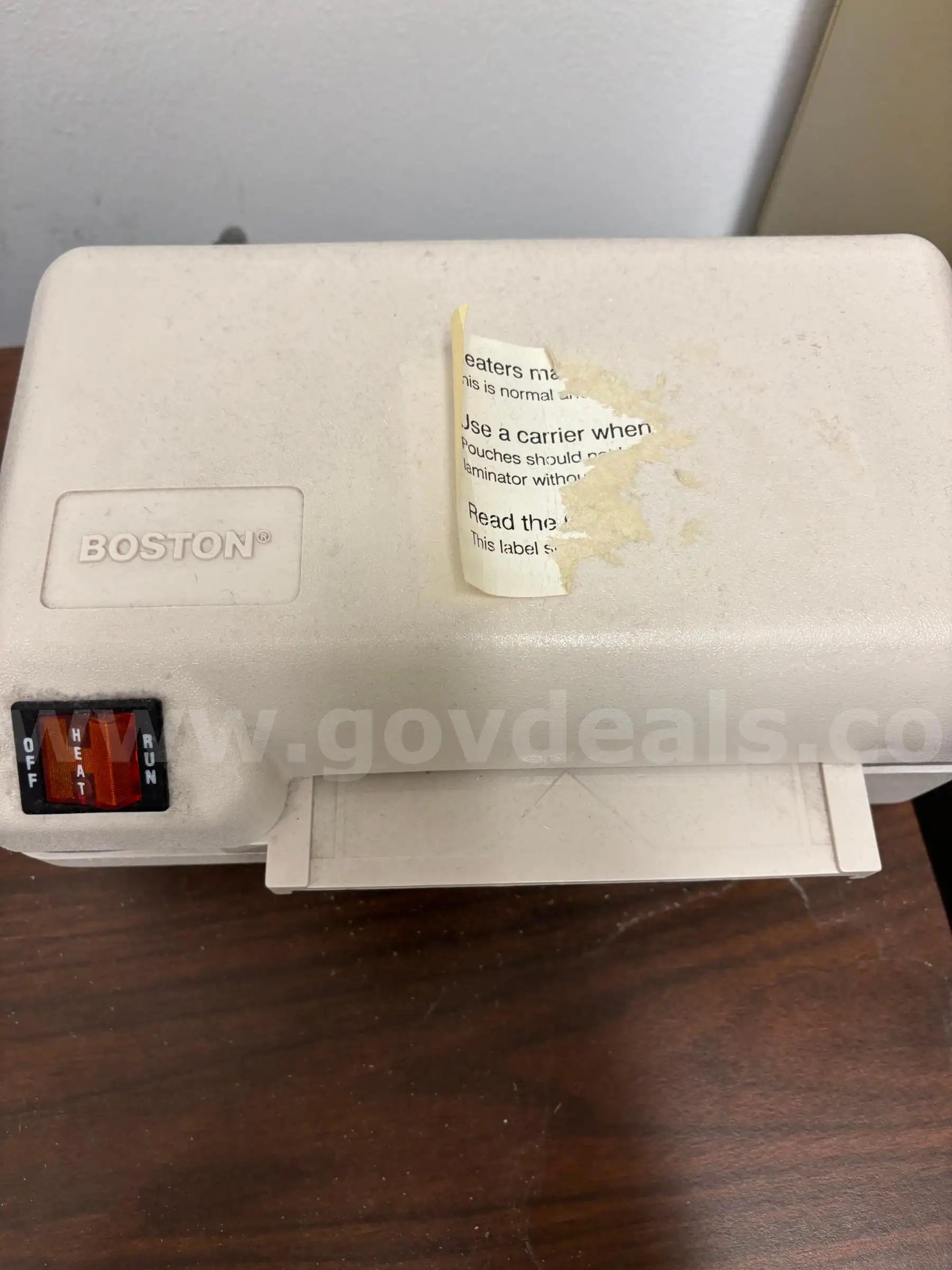 Small laminator
