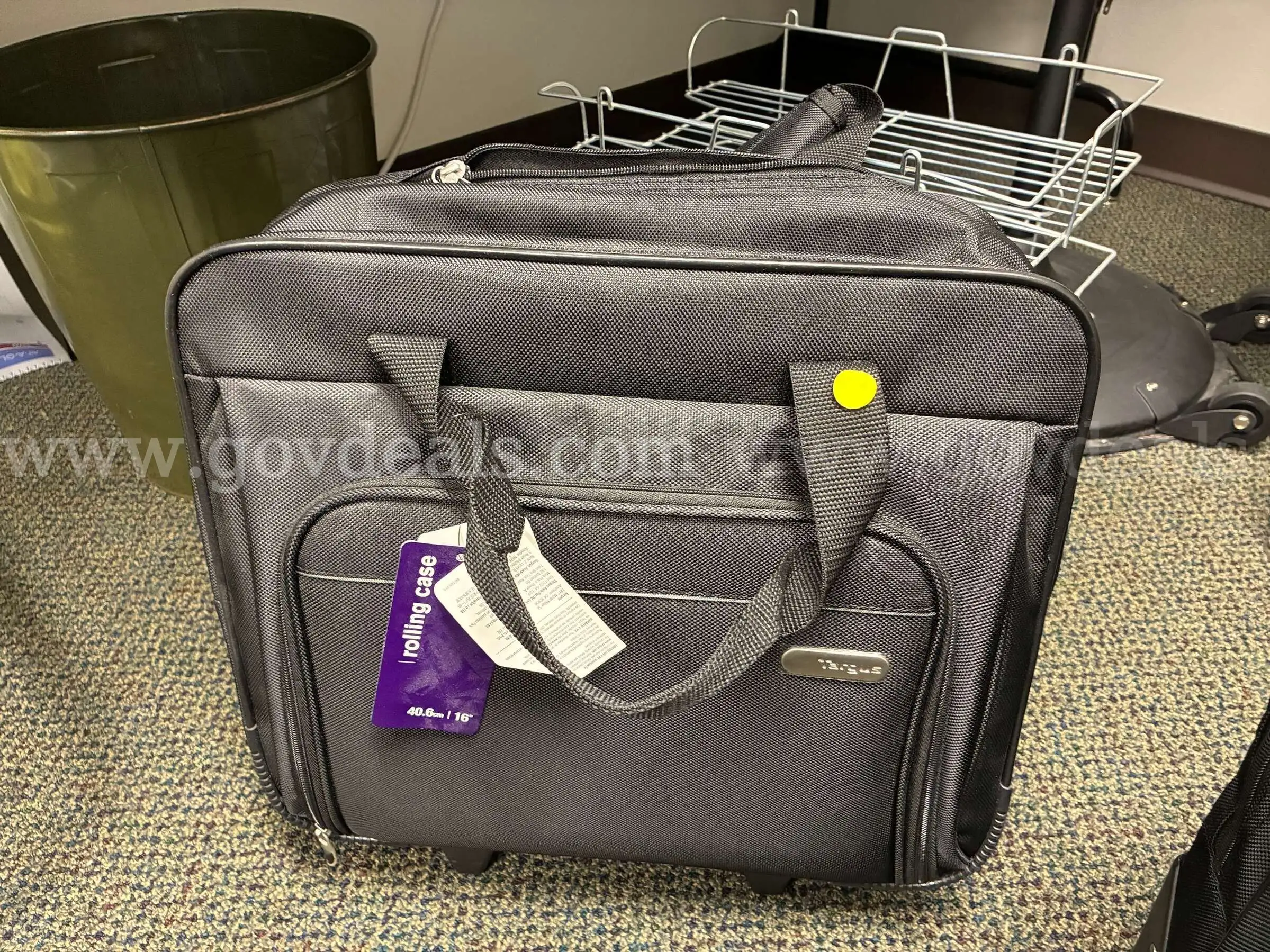 3 rolling suitcases