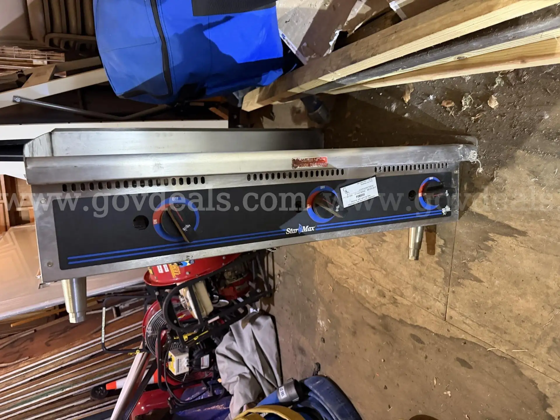 Star-Max 36 Gas Griddle NO RESERVE!!