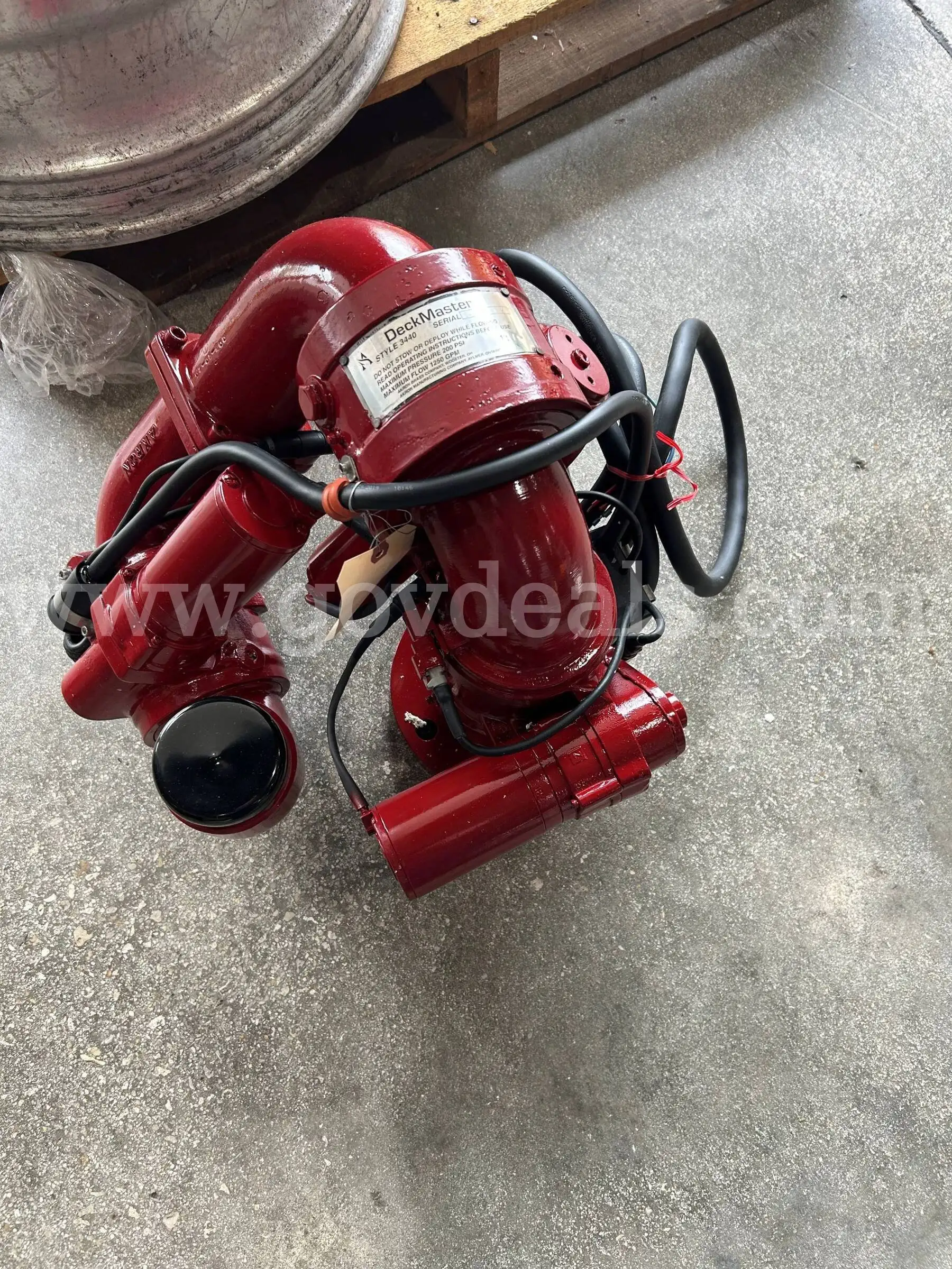 Akron Electric Deck Gun