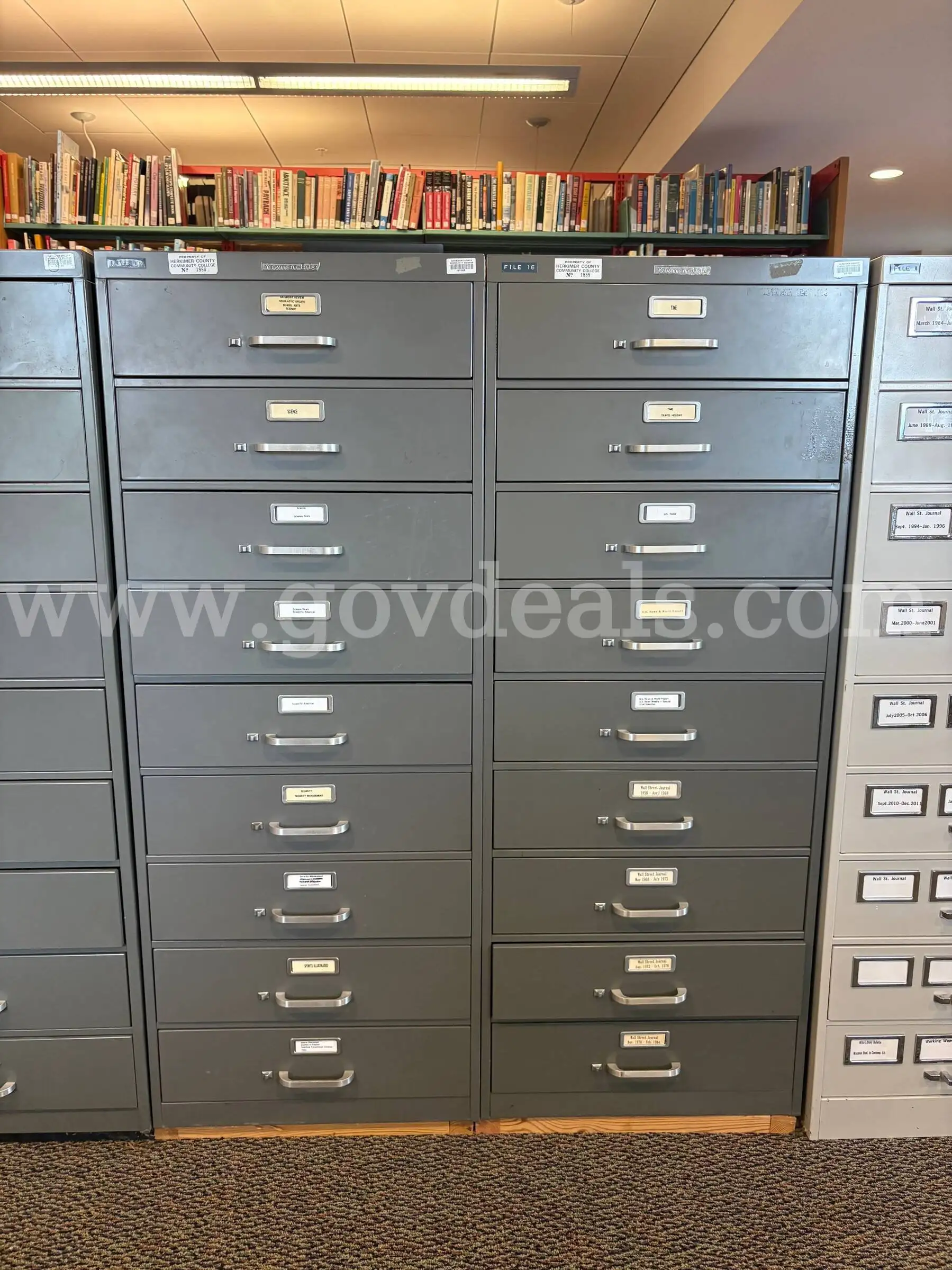 Microfilm File Cabinets