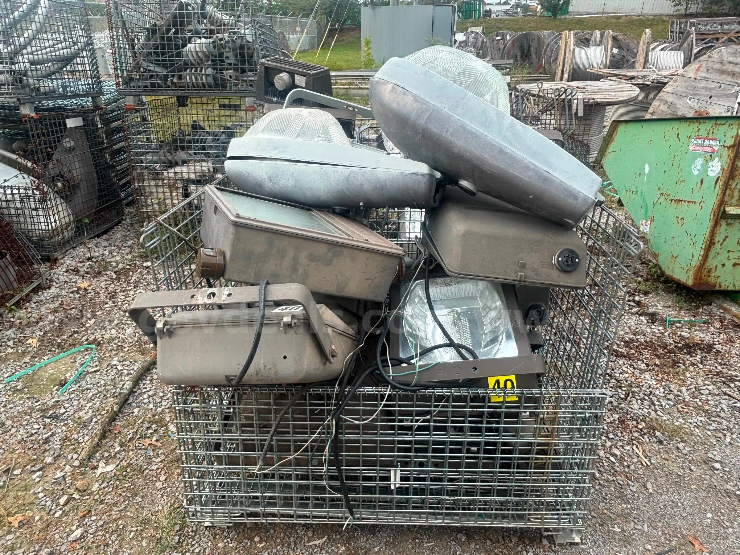 1 lot of used Assorted Power Flood Lights