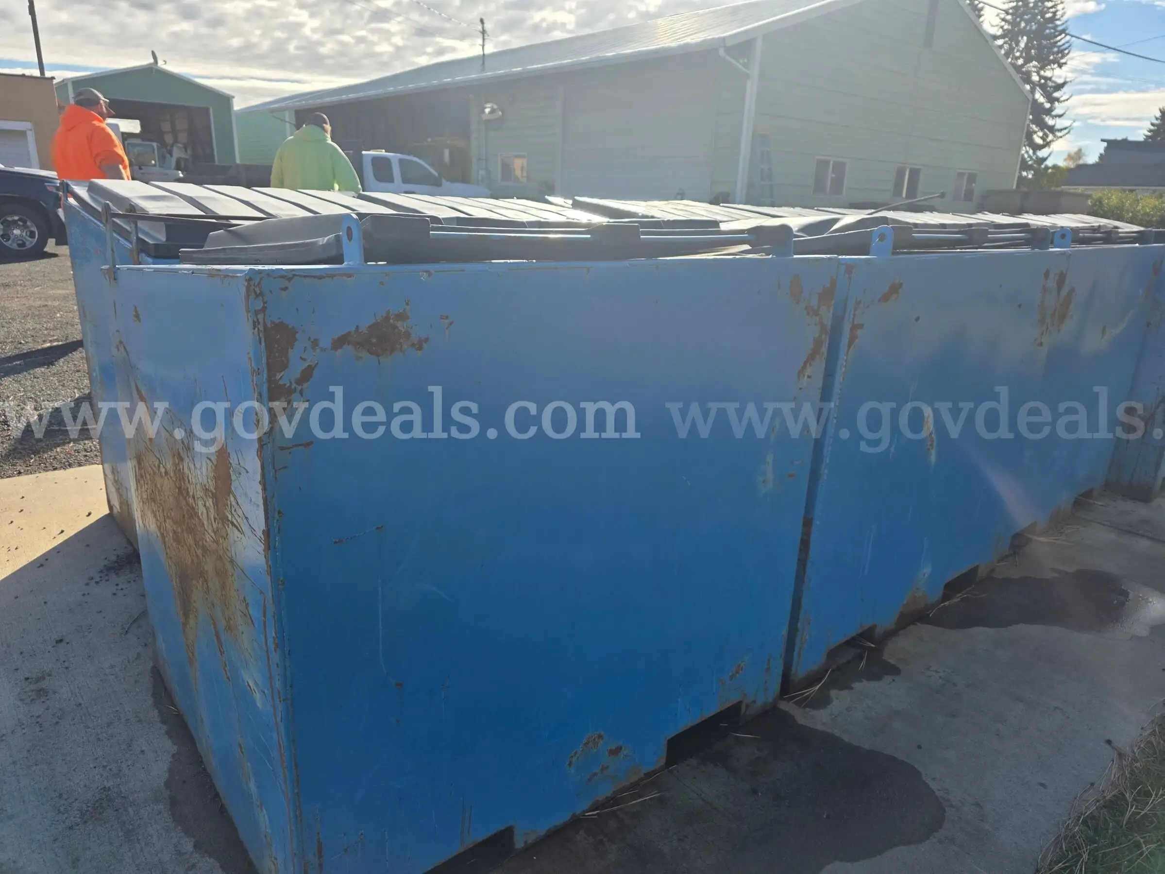 Lot of (4) Recycling Bins