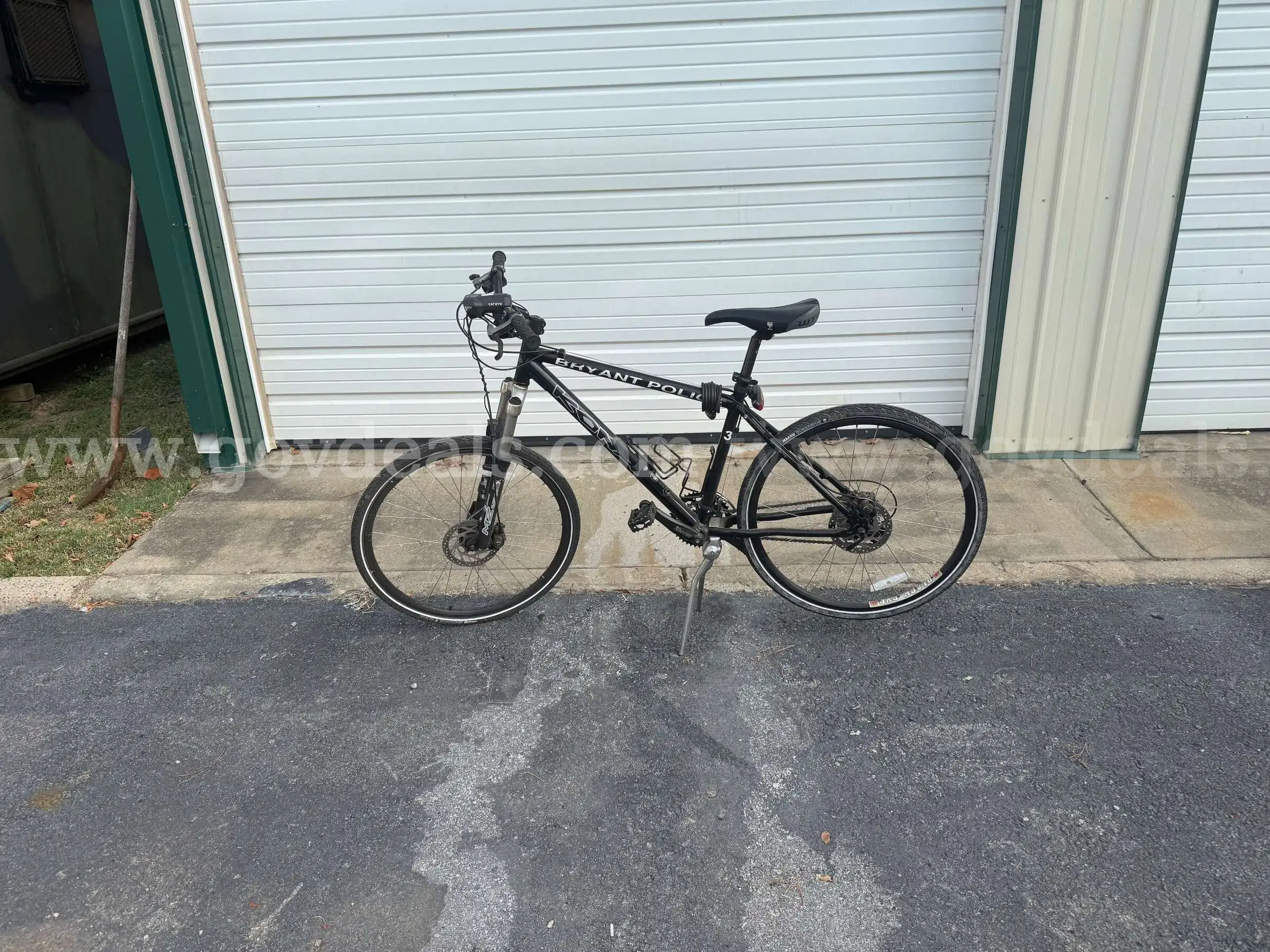Police mountain bike