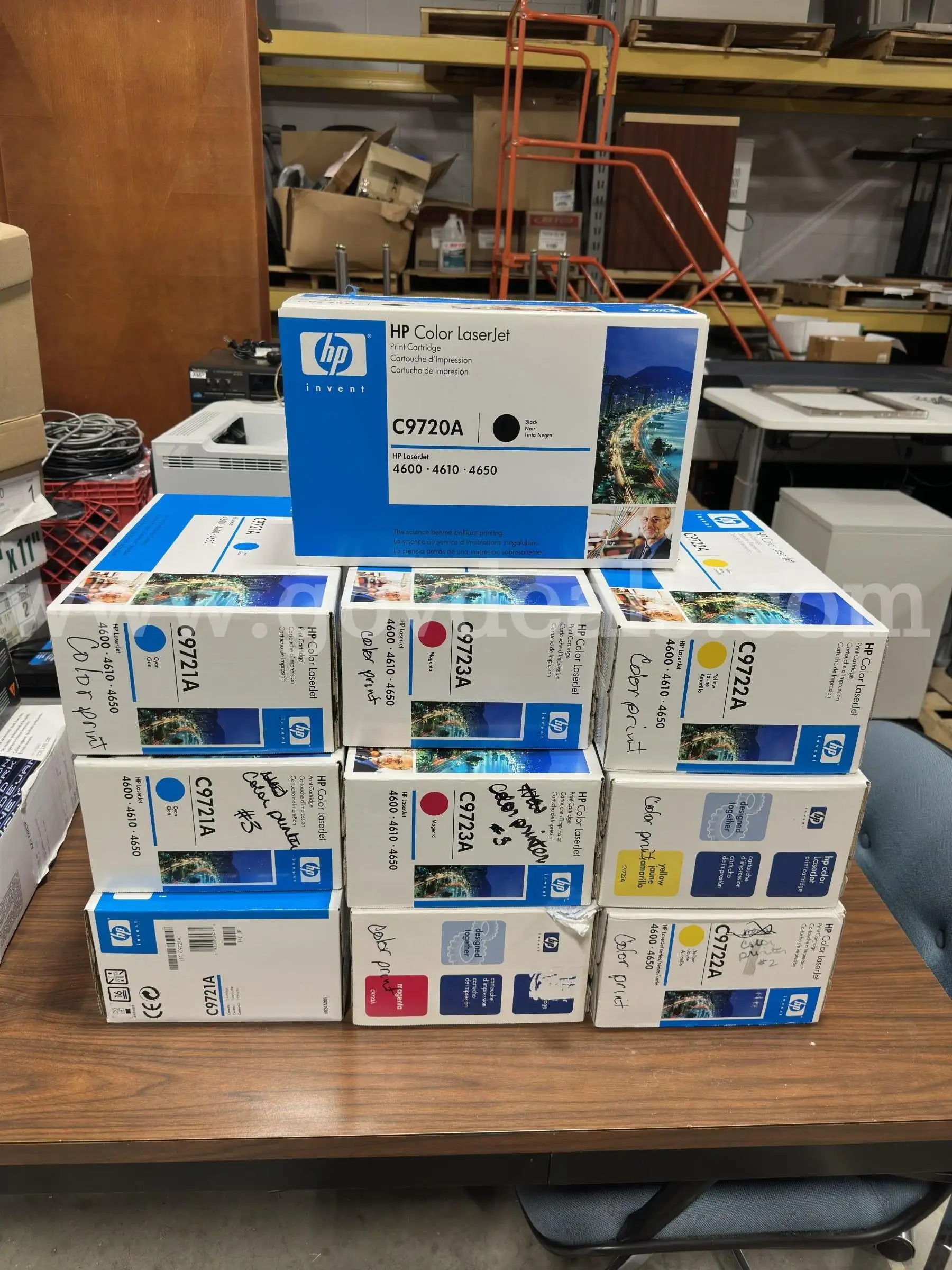 Assortment of Ink