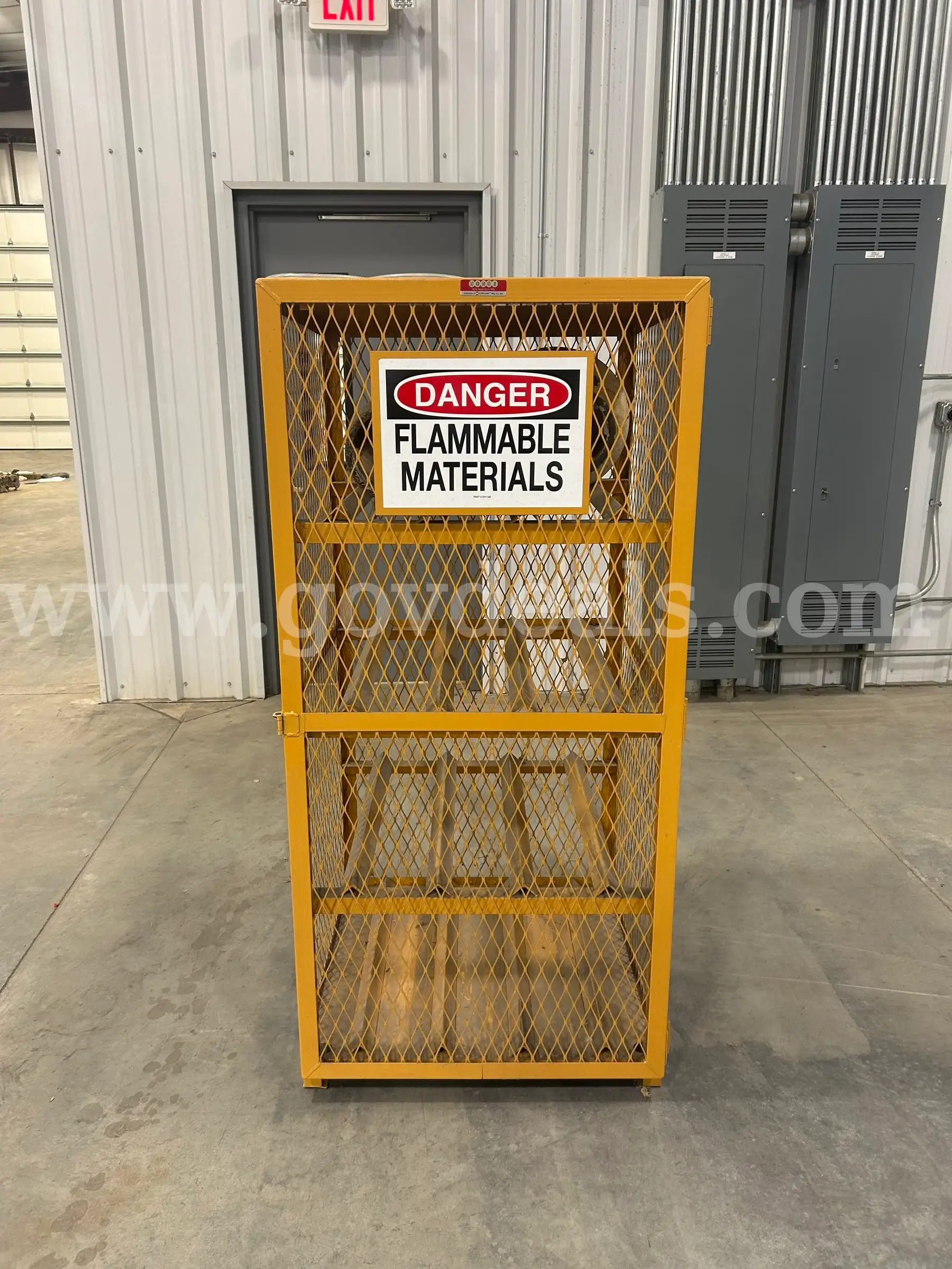 Freon Storage Cabinet