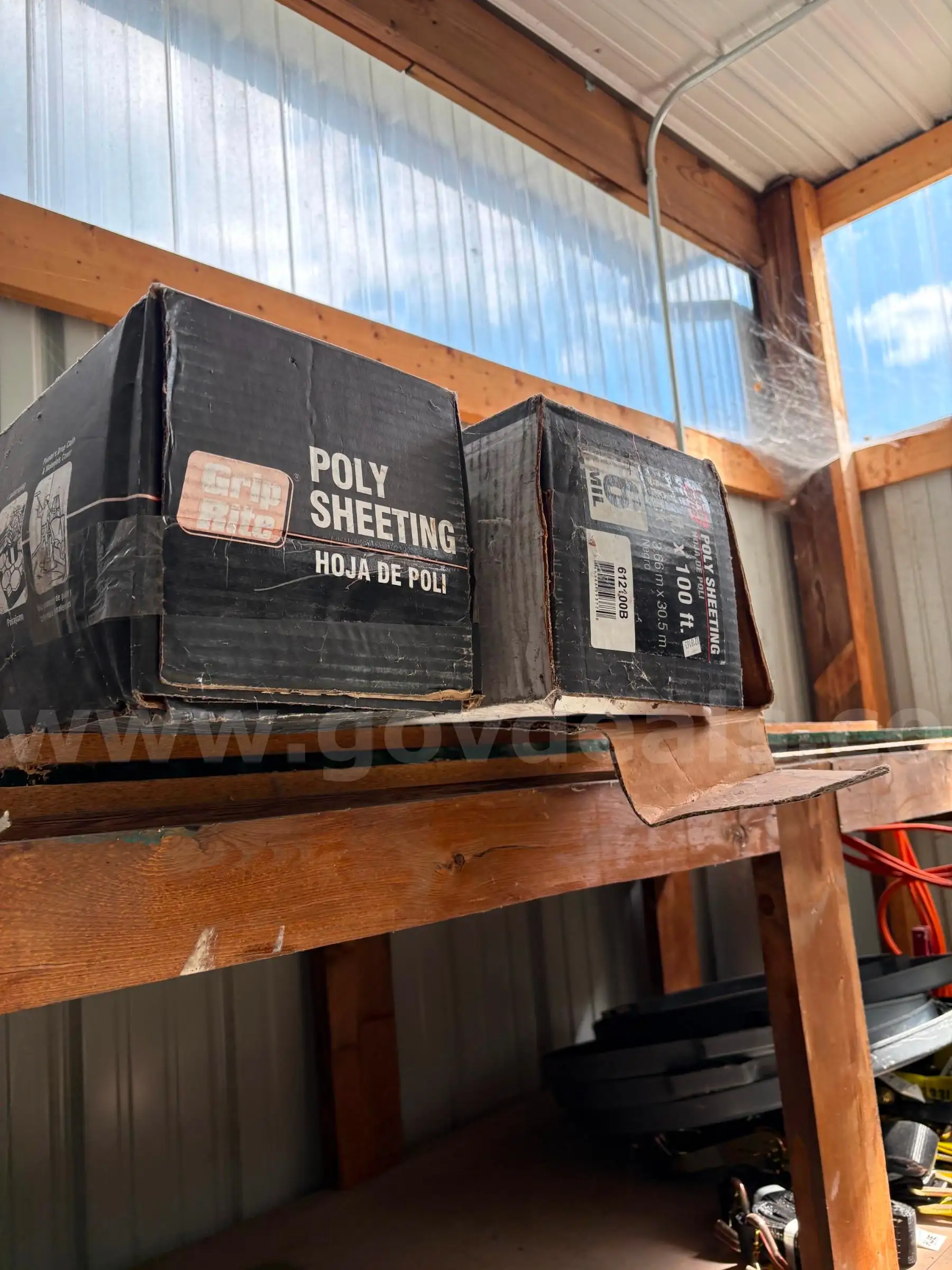 12 x 100 Poly Sheeting