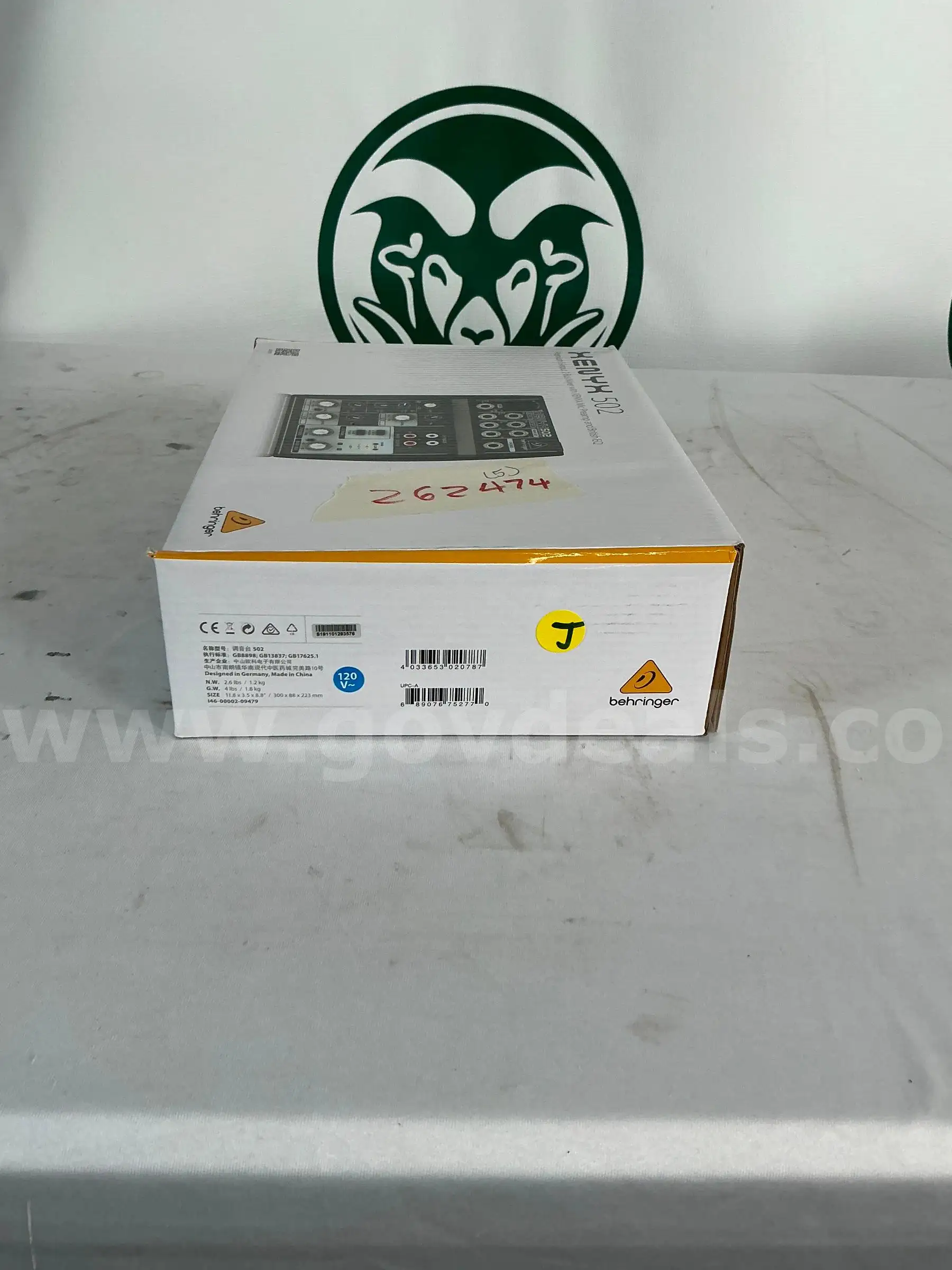 Xenyx 502 Mixer (Posting 5)