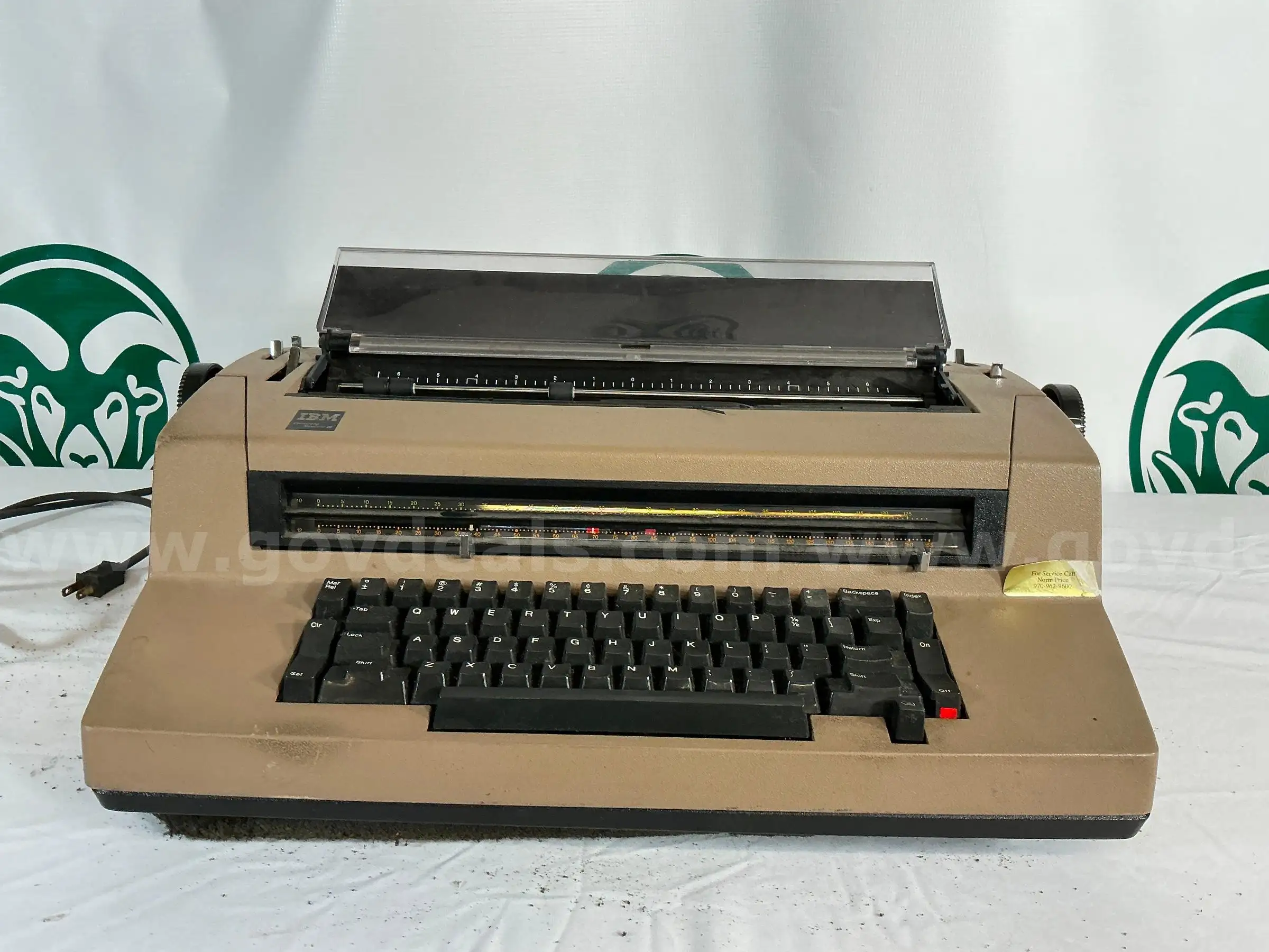 Vintage IBM Correcting Selectric III Electric Typewriter