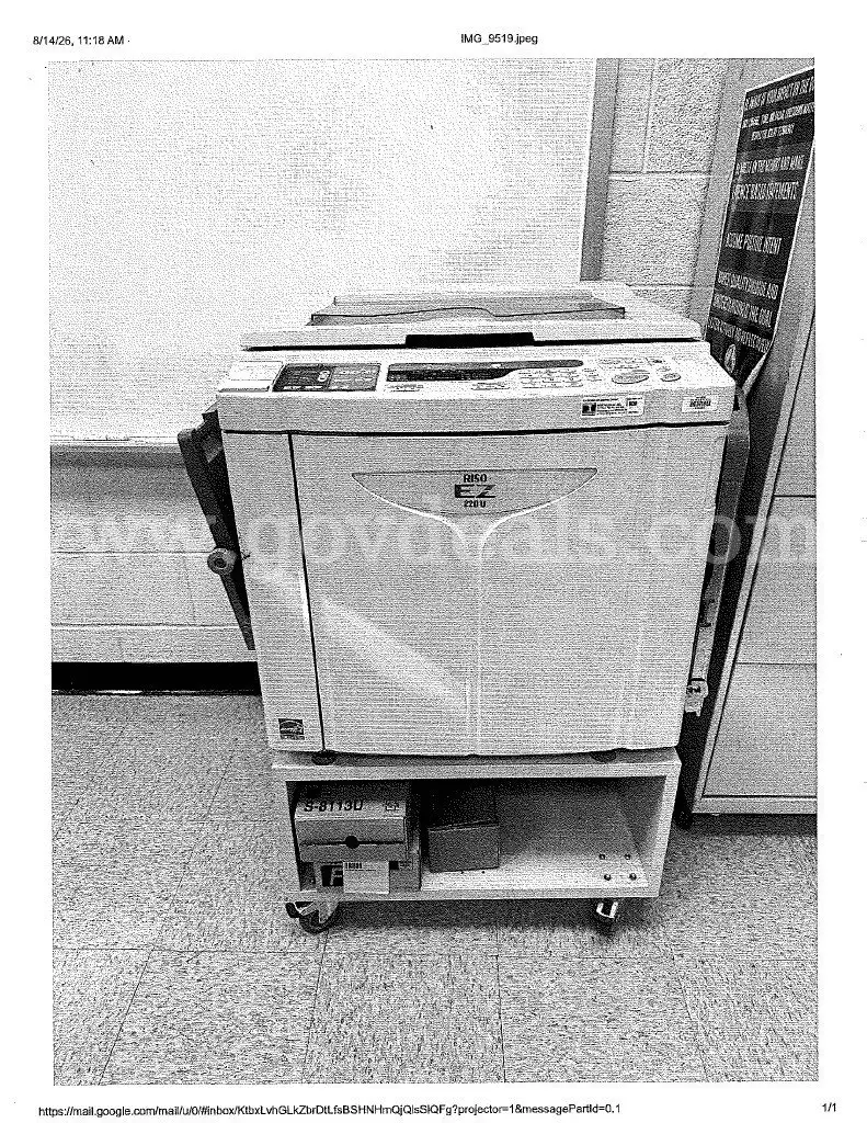 RISO EZ 220U