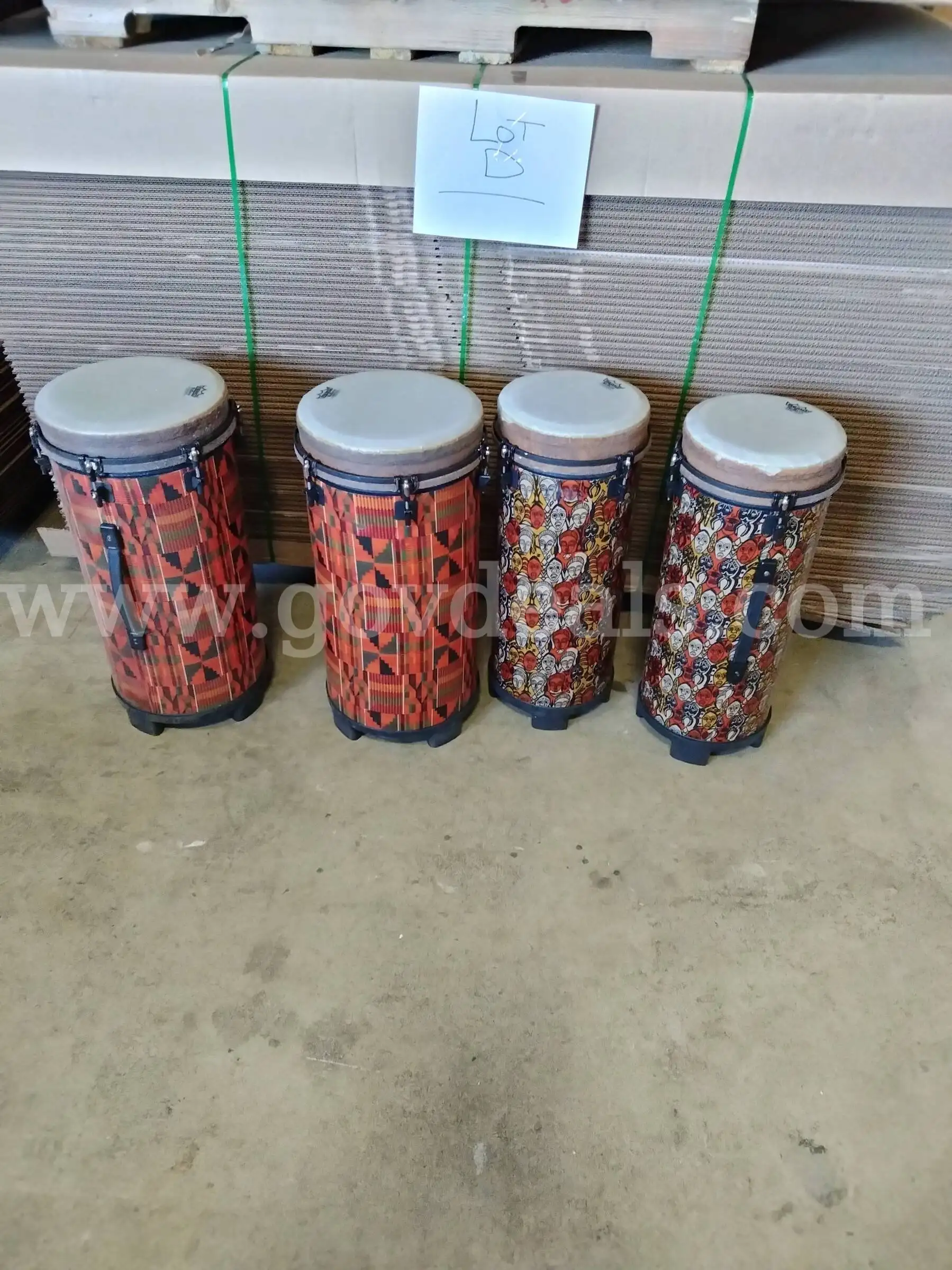 Lot of (4) school Used Remo Tubano’s
