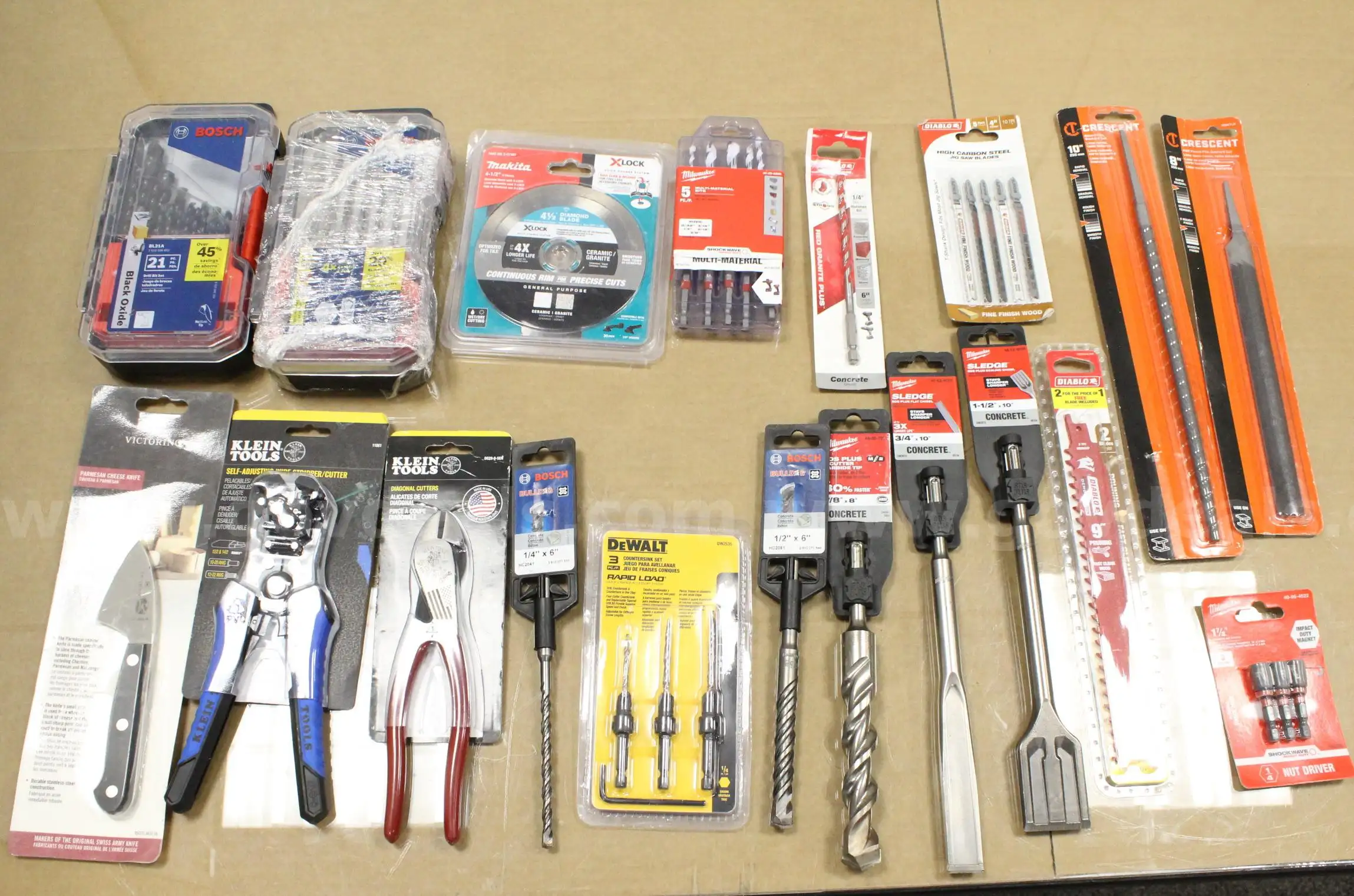 Approximately 9 lbs. of Assorted Brand-name New Tools etc. #35919