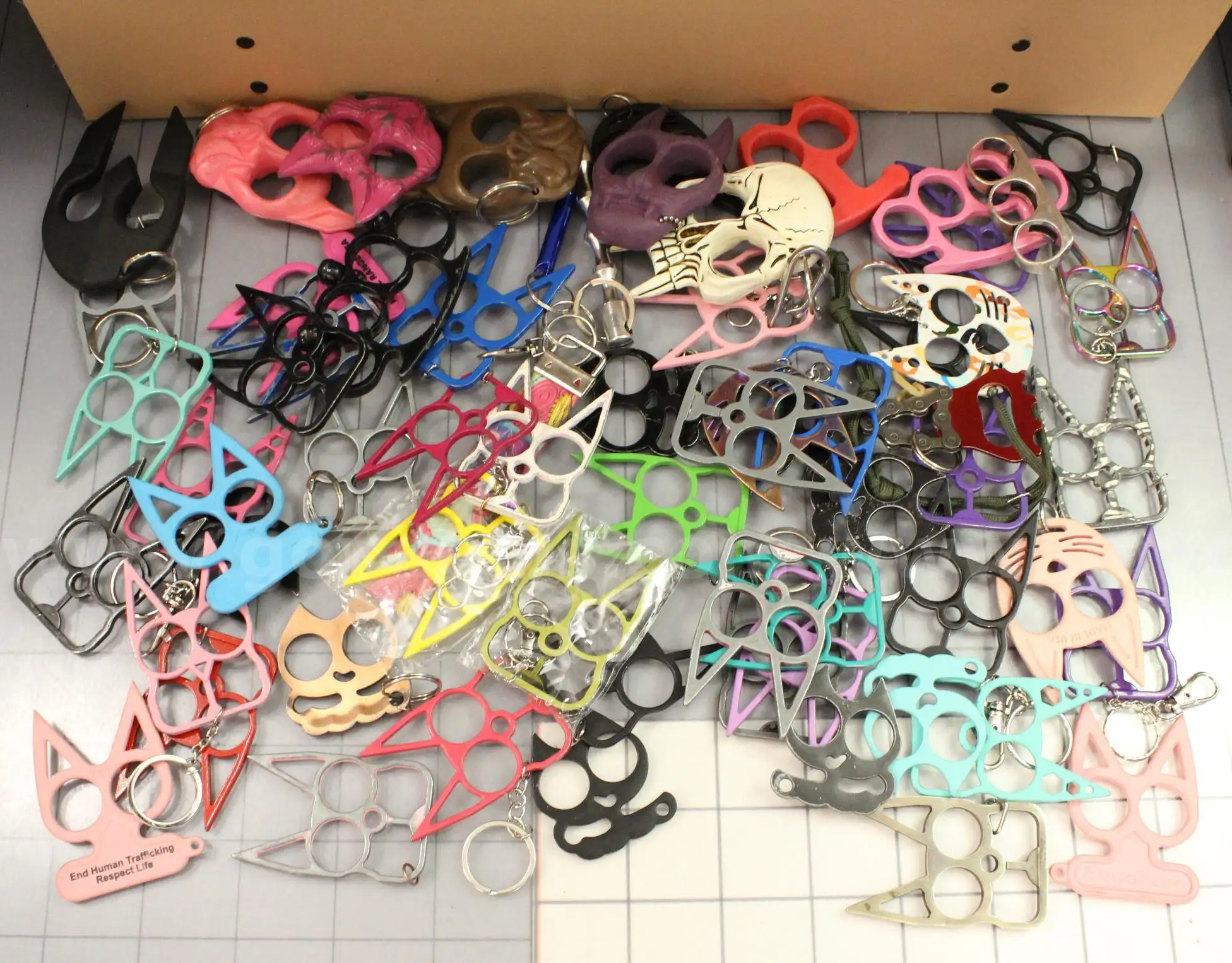 Approximately 4 lbs. of Assorted Self Defense Items #36001
