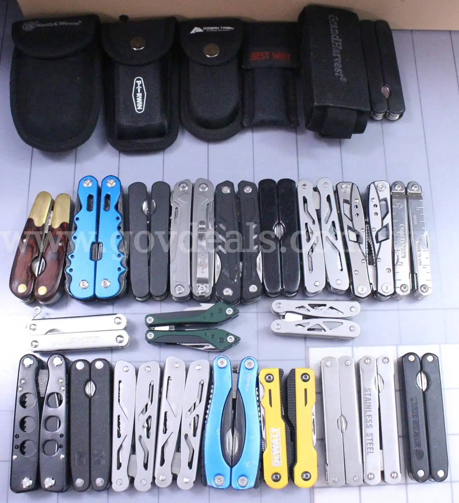 Approximately 12 lbs. of Assorted MULTI-TOOLS #36614