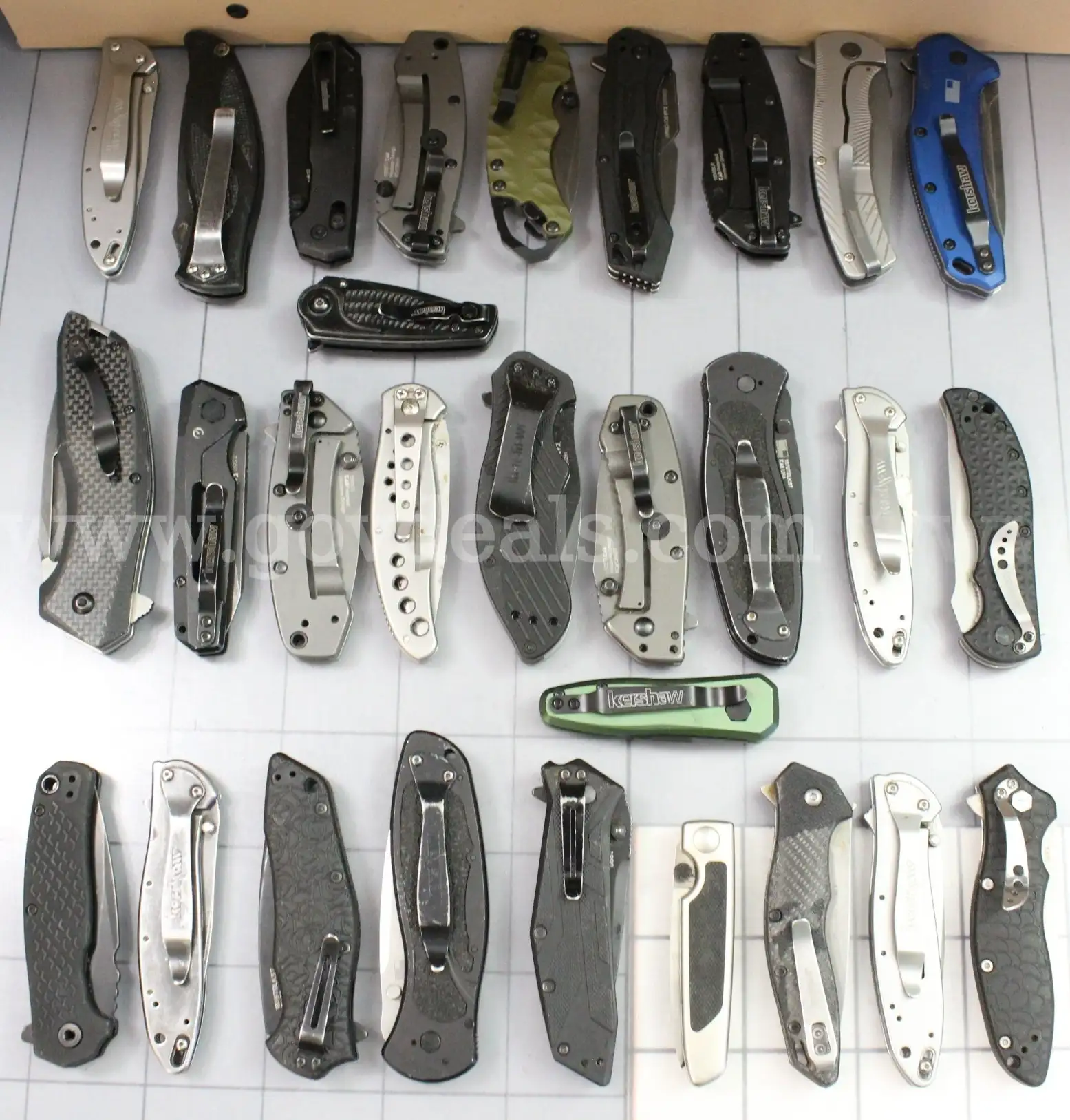 Approximately 6 lbs. of Assorted Kershaw Knives etc. #36547