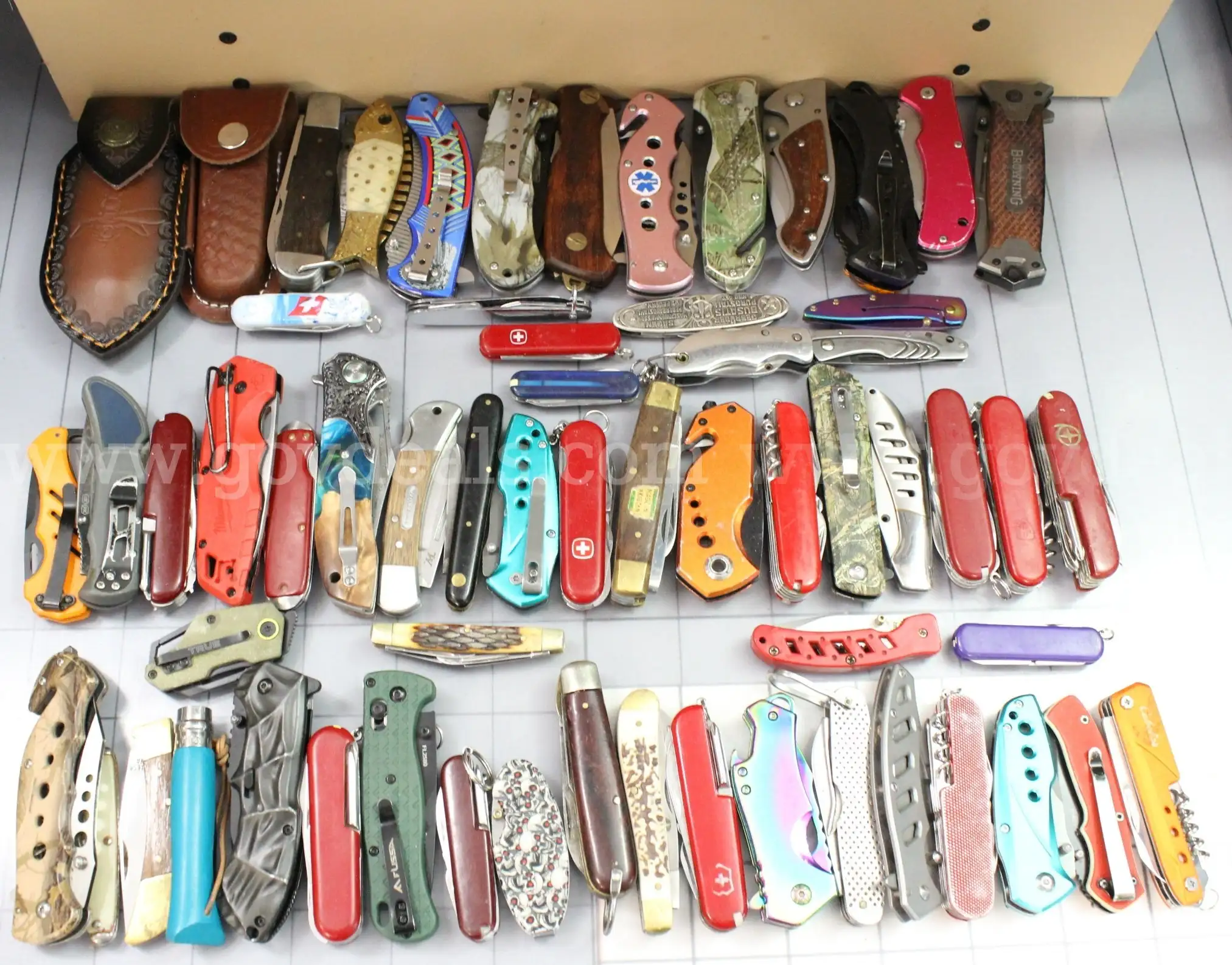Approximately 12 lbs. of Assorted Knives etc. #36575