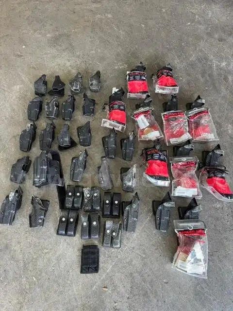 Firearm holsters mag pouches radio holsters radio clips belt holders