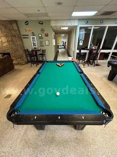 8 ft Imperial 3 Piece Slate Pool Table w Accessories (223494 AJ)