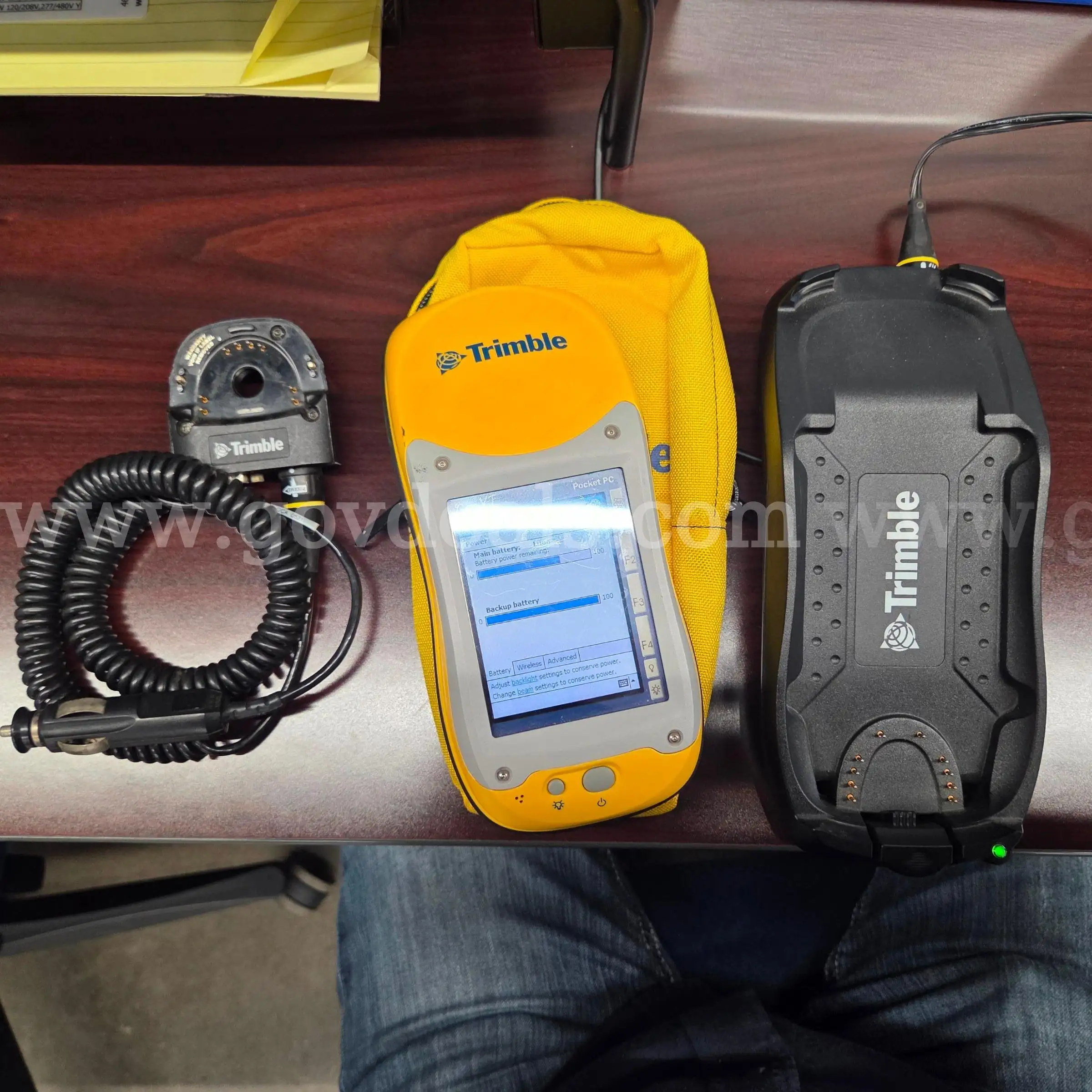 Trimble GPS marking equipment