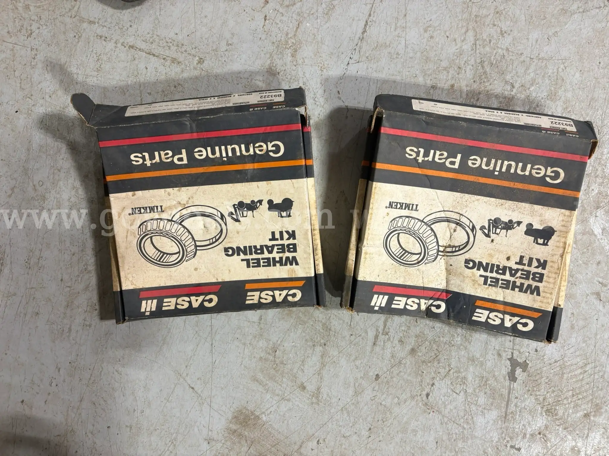 Genuine Case Wheel Bearing Kits -qty 2