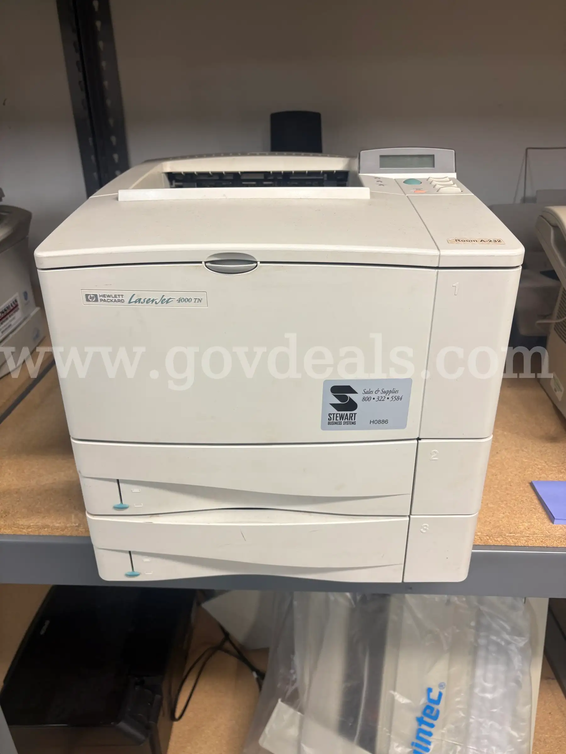 HP Laser Jet Printer (No Power Cord)