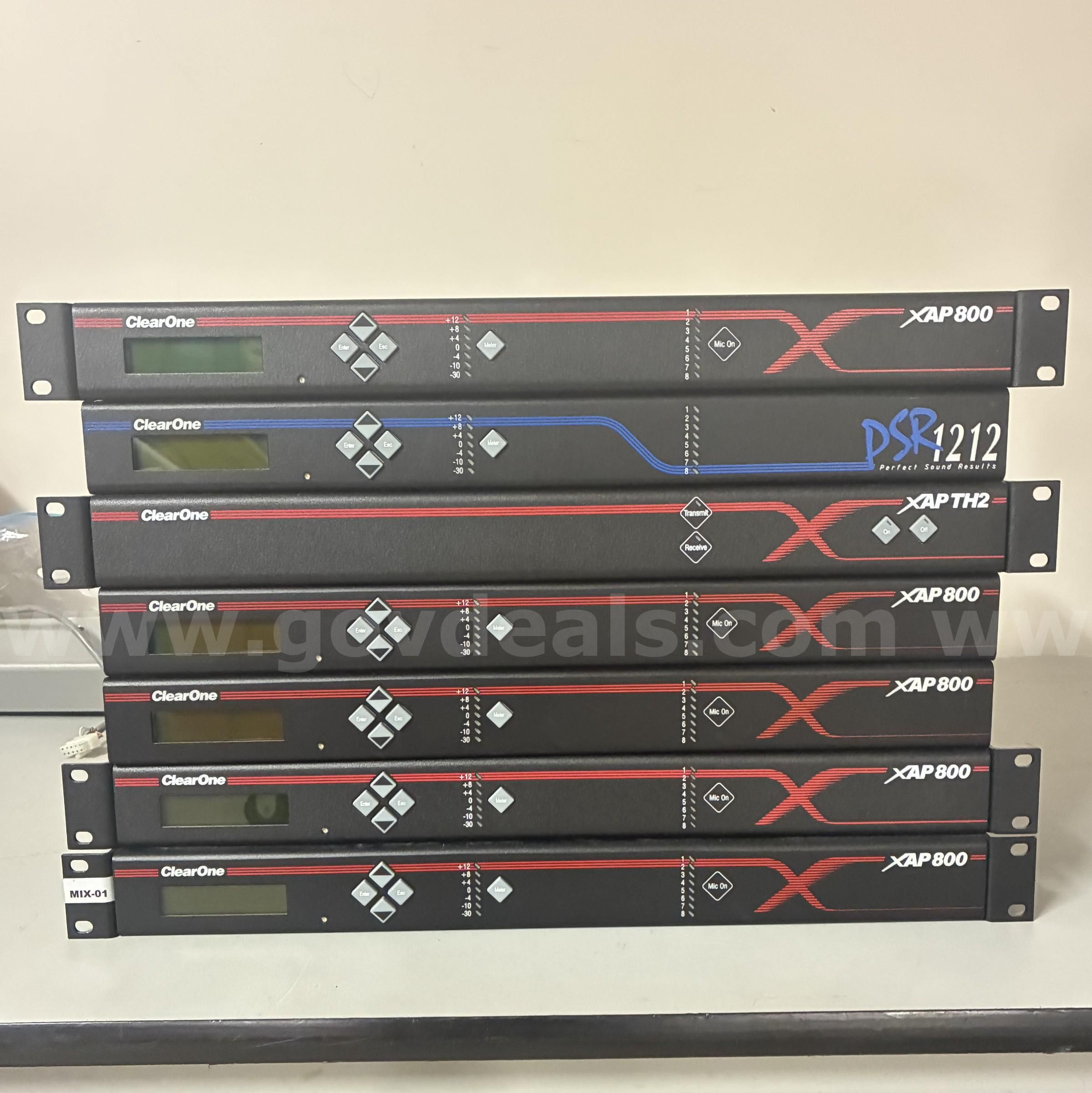 Lot of ClearOne AV Equipment