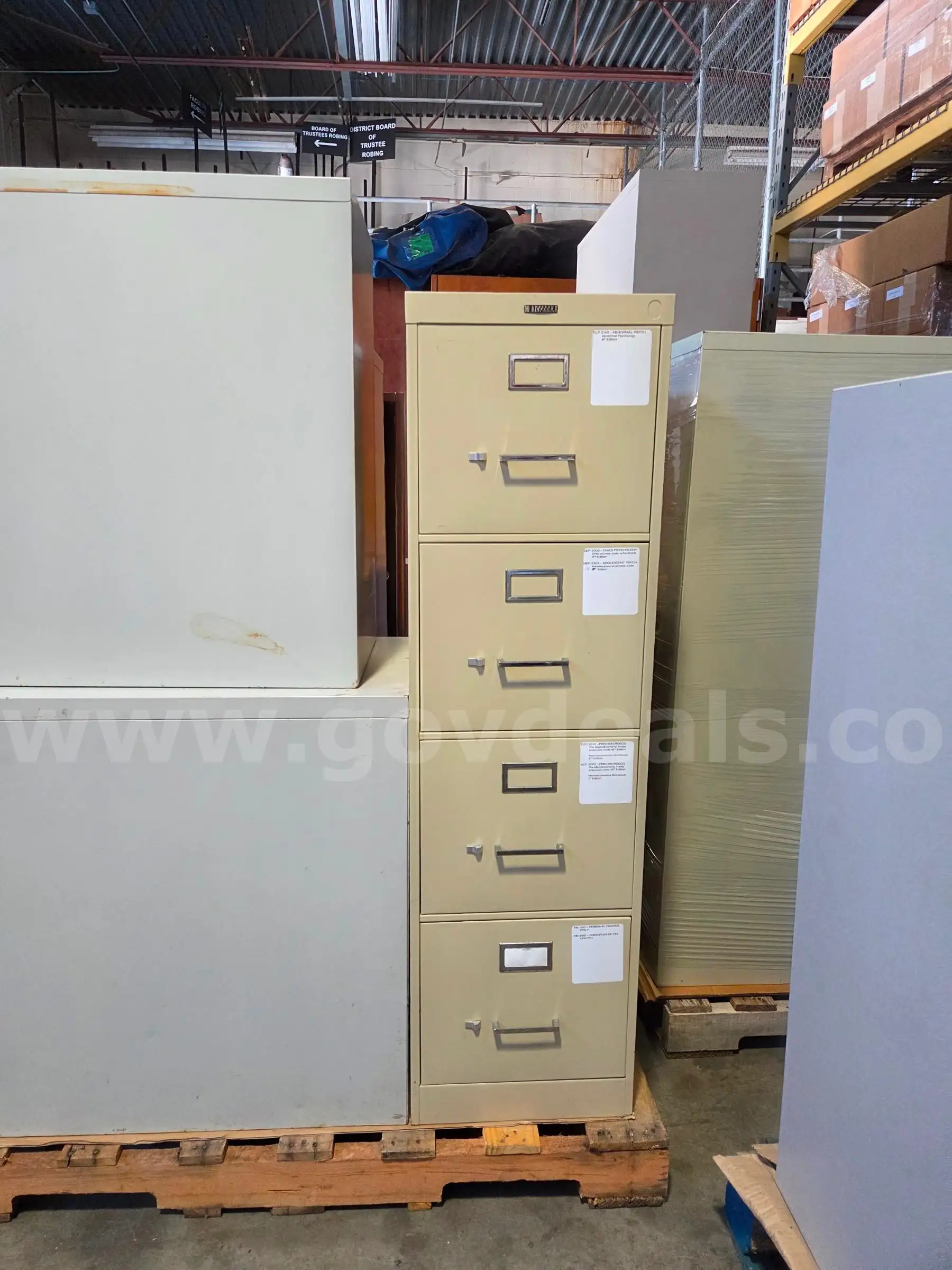 LOT of 14 metal file cabinets