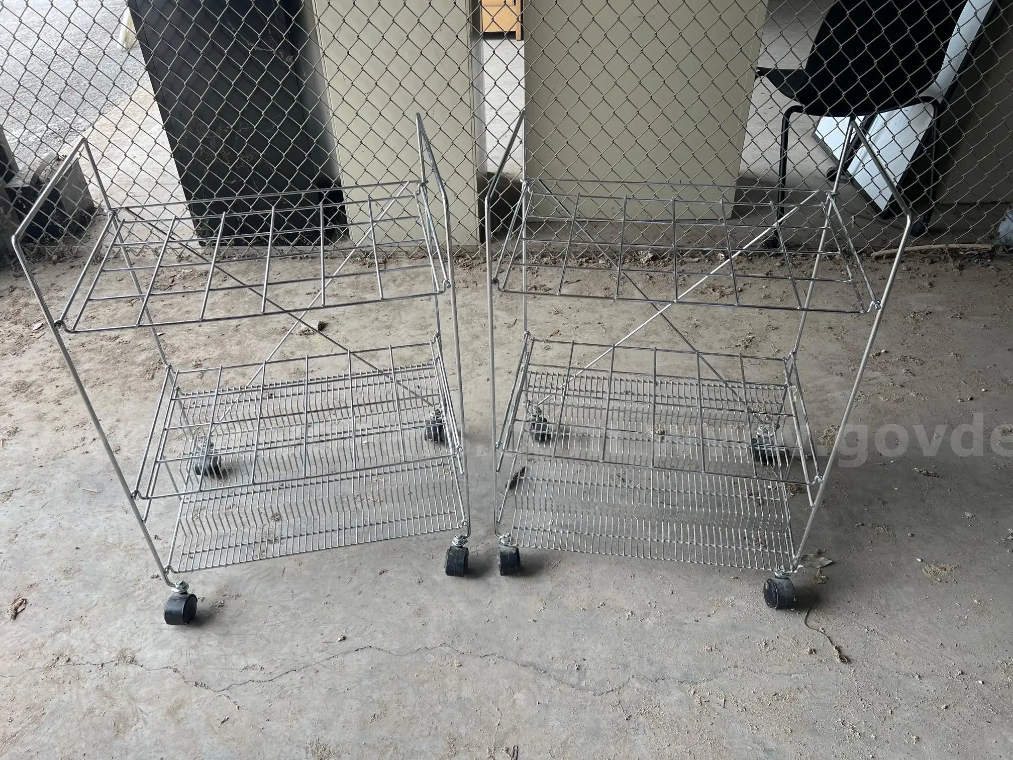 2 Blueprint Plan Holder Carts