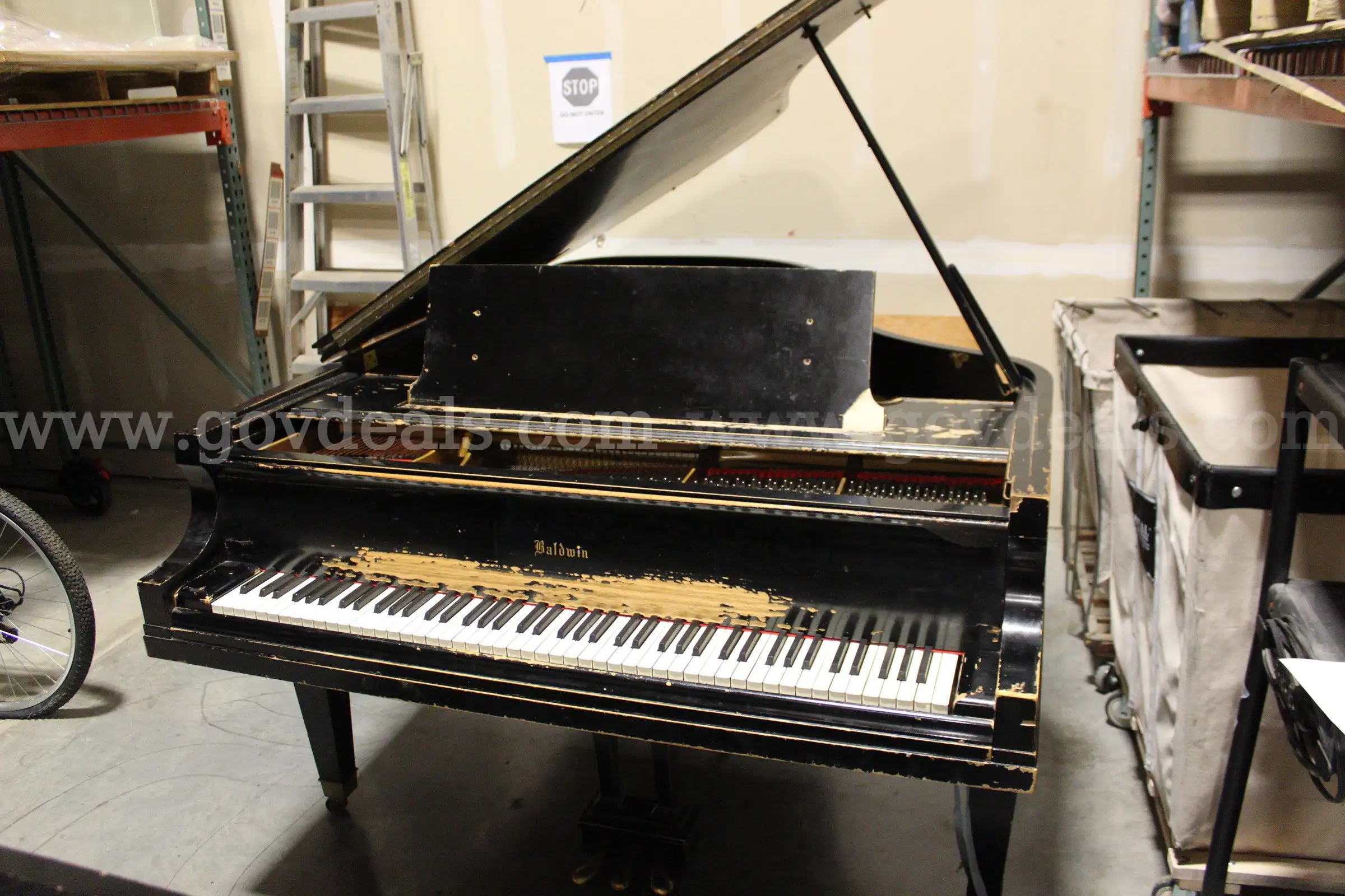 Lot of (1) Baldwin Grand Piano