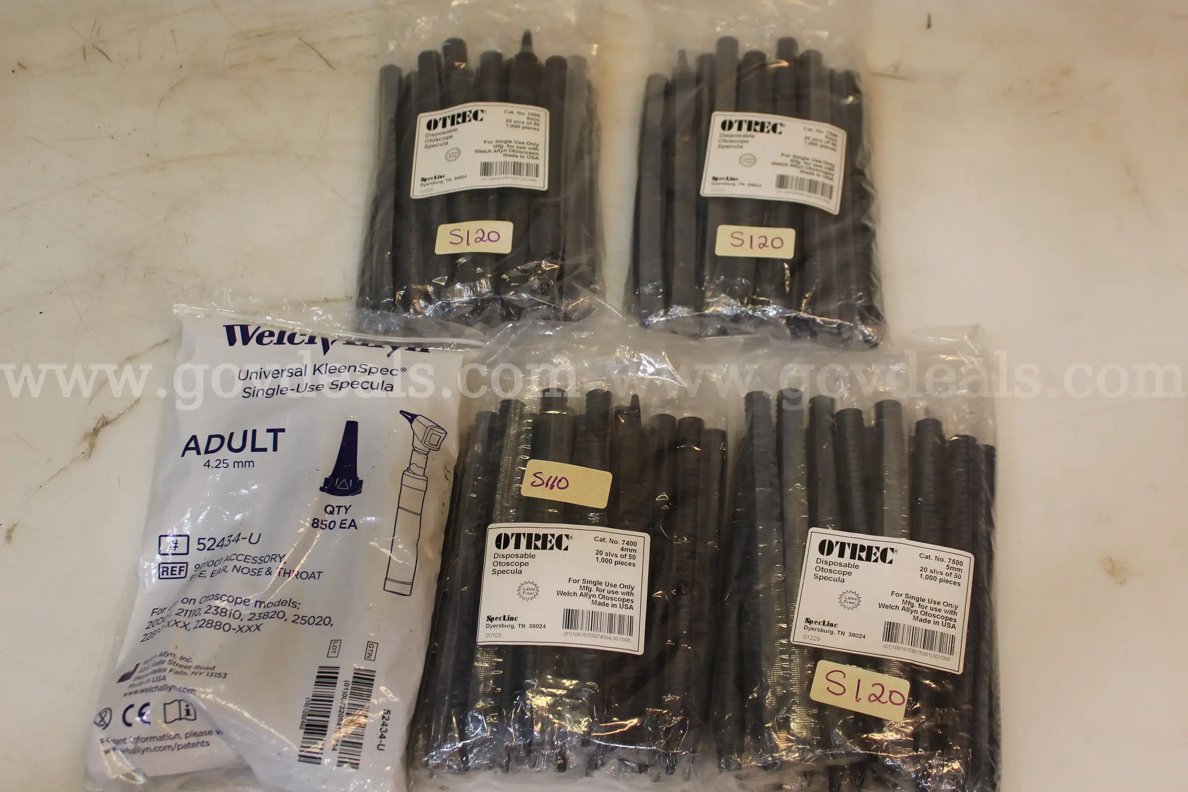 Lot of Disposable Otoscope Specula